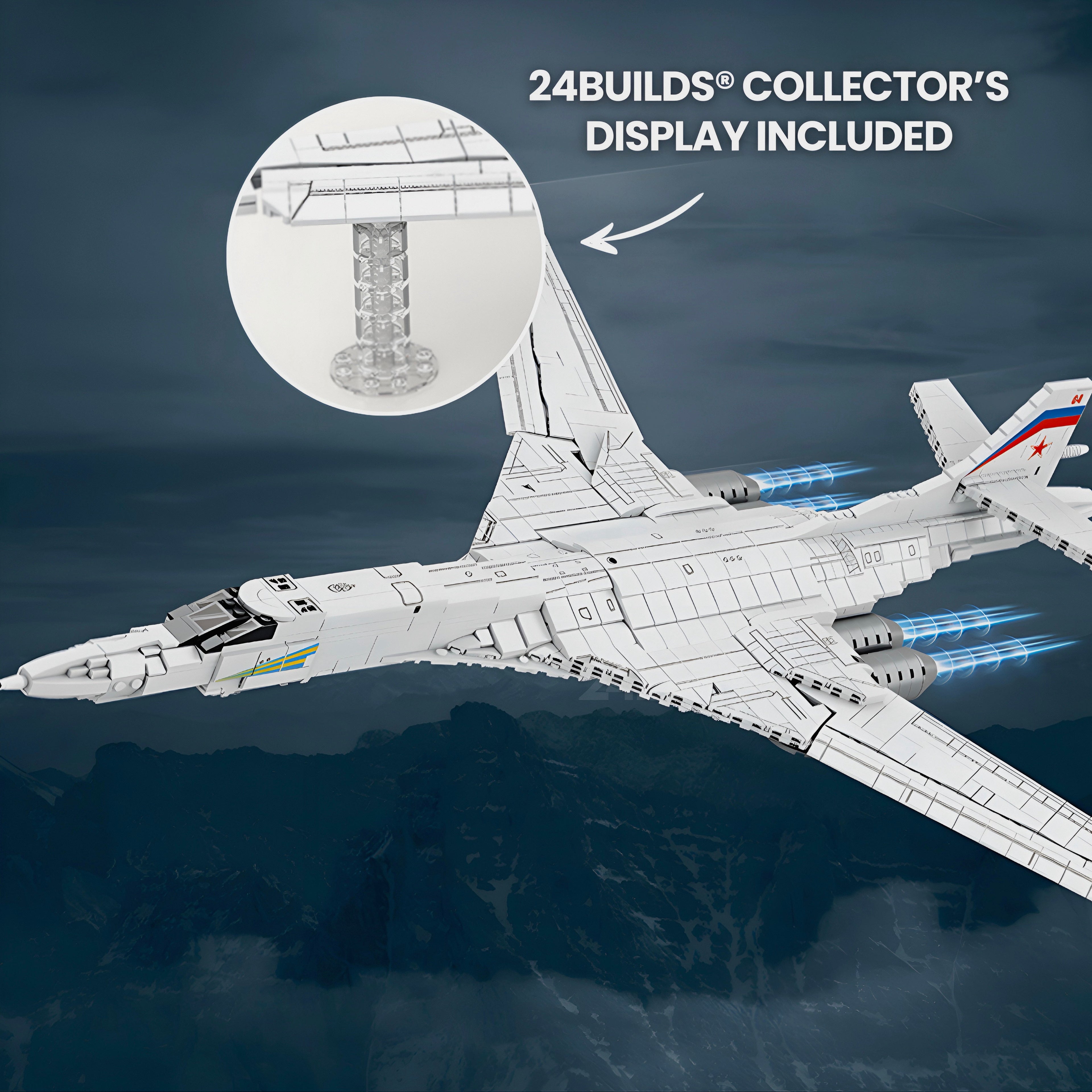 Strategischer Bomber Tu-160 | 1598 Stück