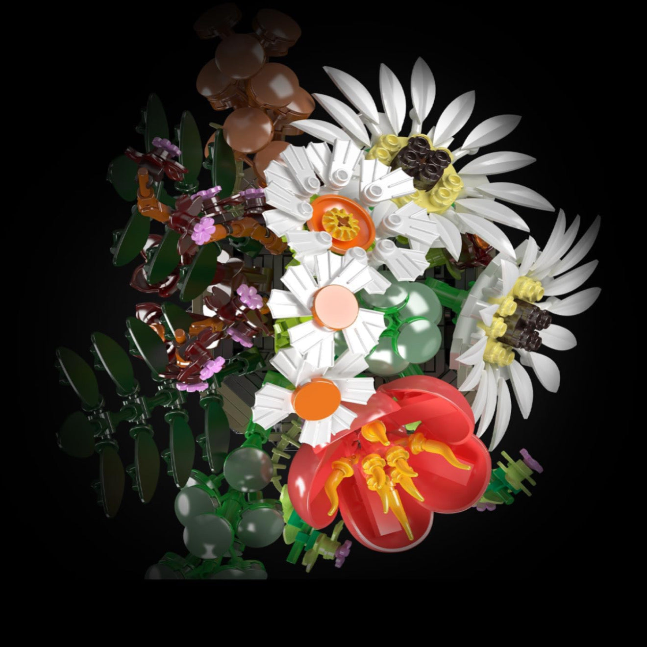 Blühender Blumentopf | 1158 Stück