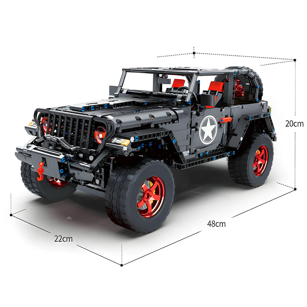 Benutzerdefinierter Armee-Offroader | 2272 Stück