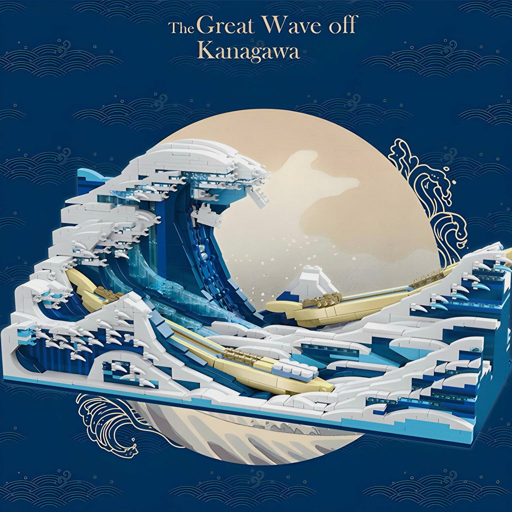 Die große Welle von Kanawaga | 1832 Stück