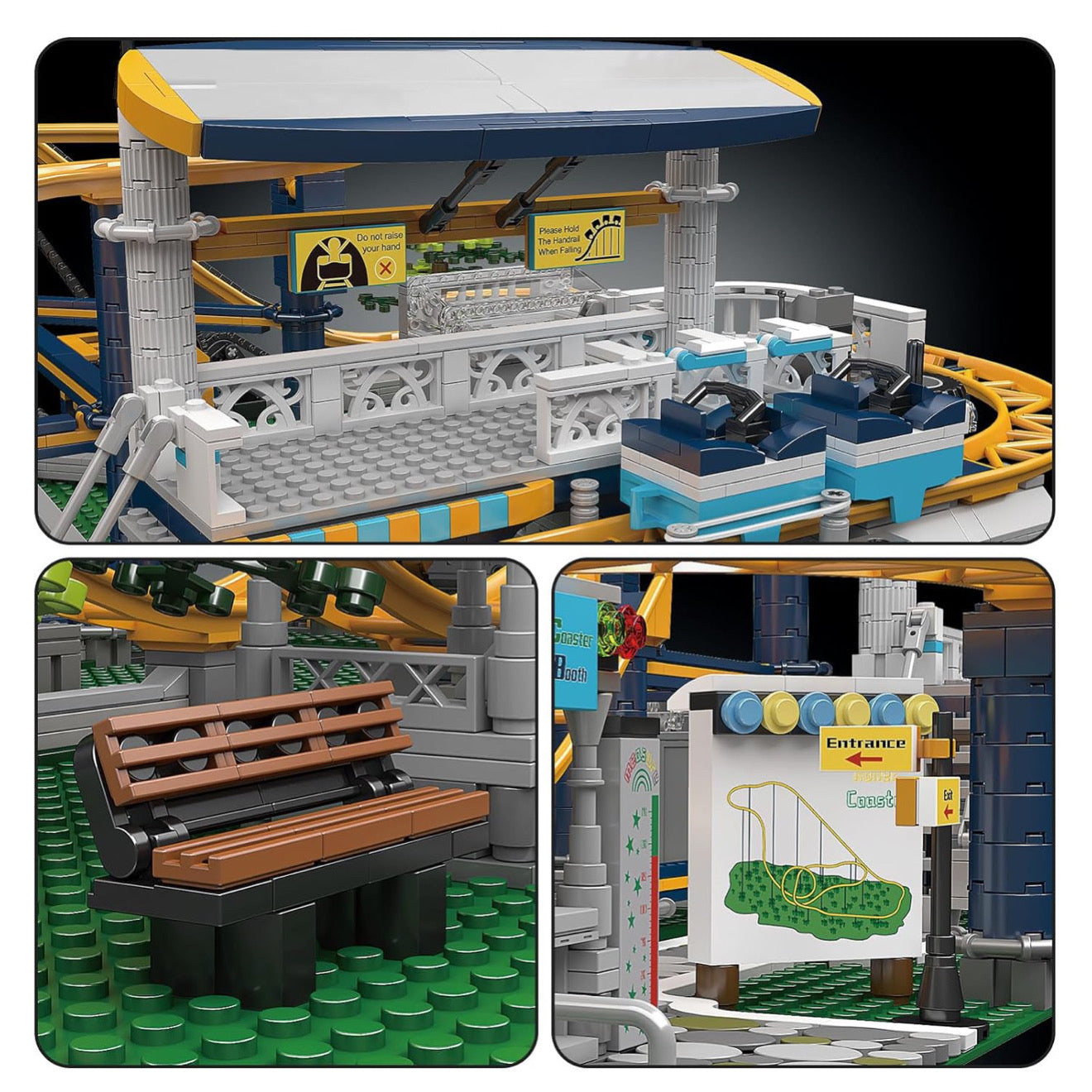 Motorisierte Looping-Achterbahn | 3238 Stück