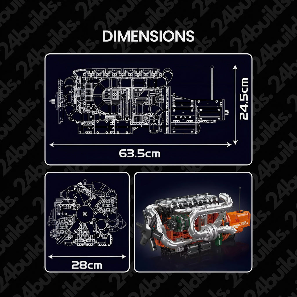 Der ultimative Inline-6-Lkw-Motor | 3236 Stück