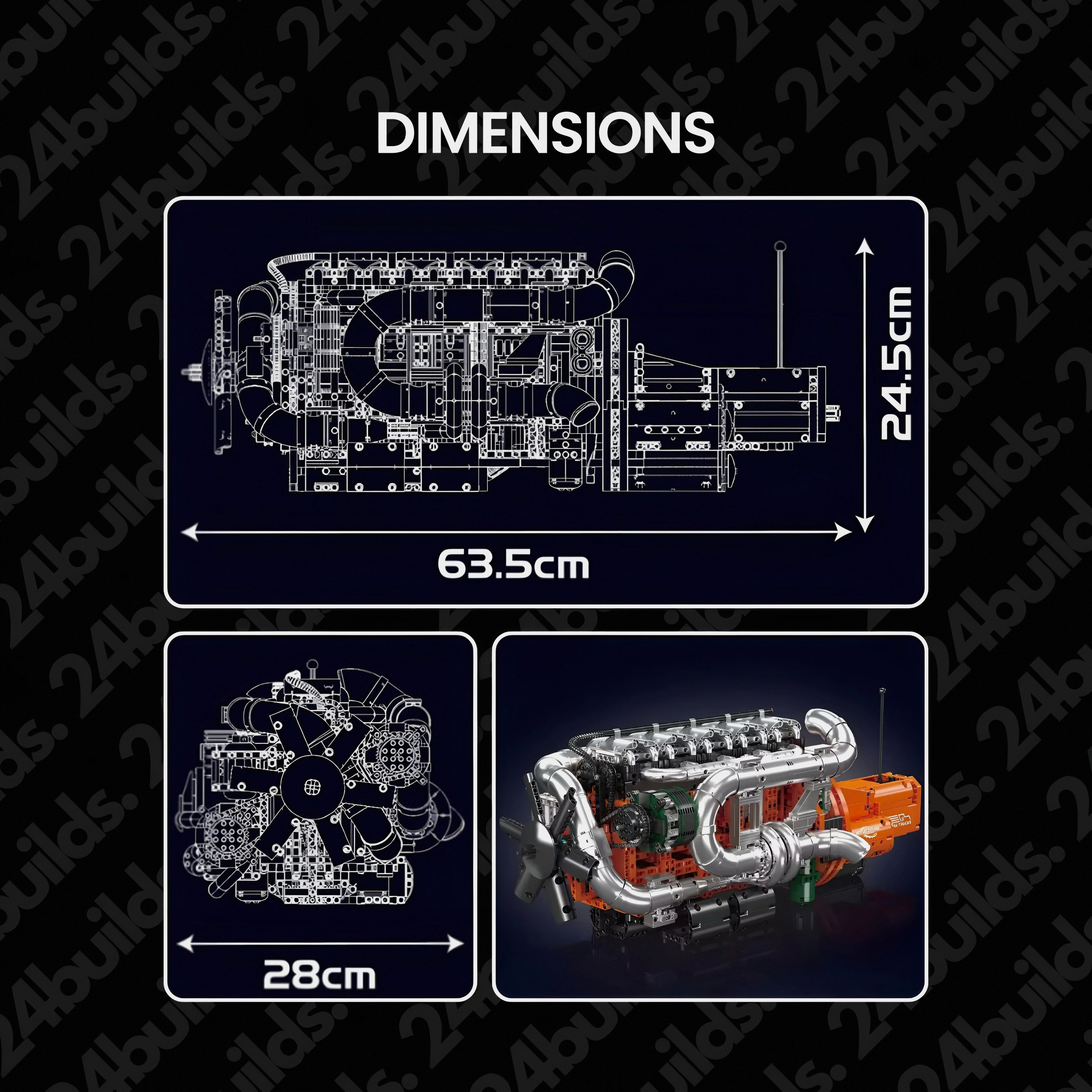 Der ultimative Inline-6-Lkw-Motor | 3236 Stück
