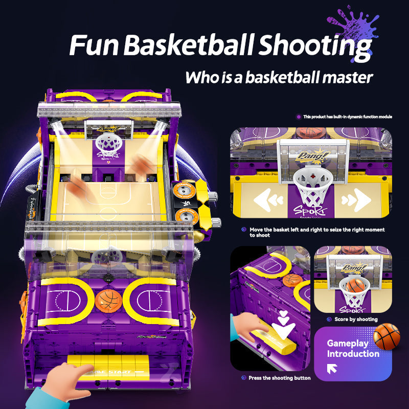 Interaktiver Basketballplatz | 2036 Stück