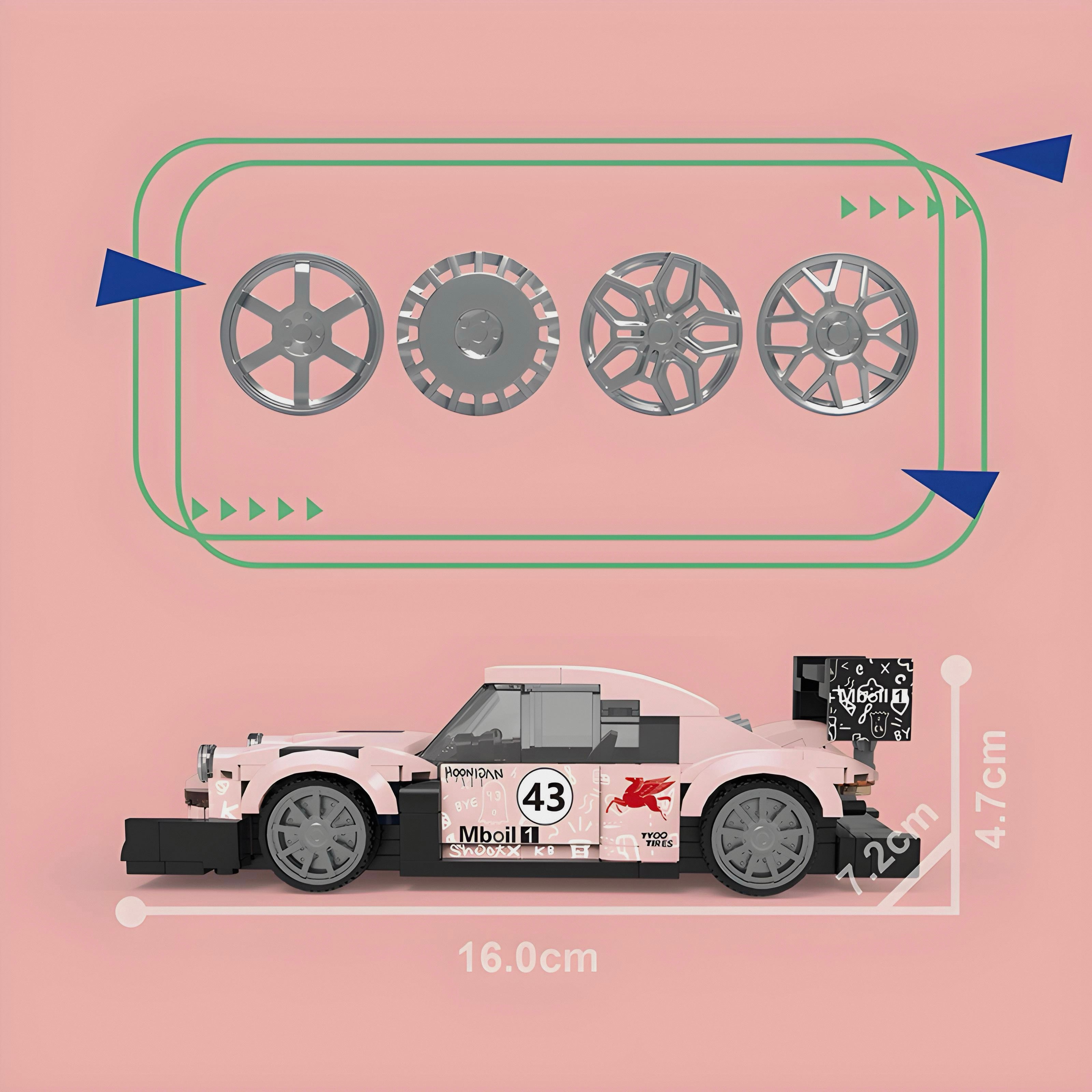 Ken Blocks 1400 PS starker Hoonipigasus | 348 Stück