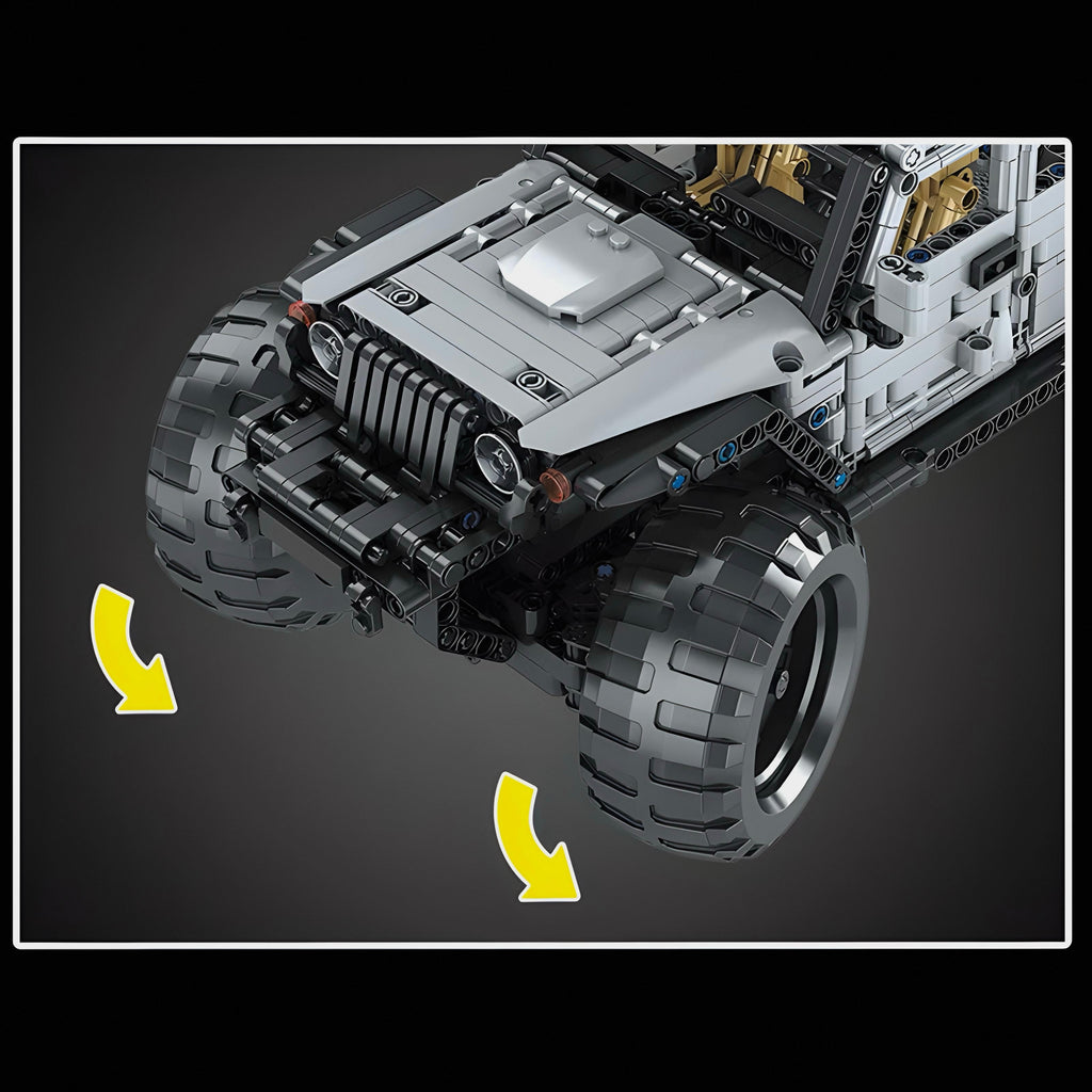 Ferngesteuerter übergroßer Offroader | 1289 Stück