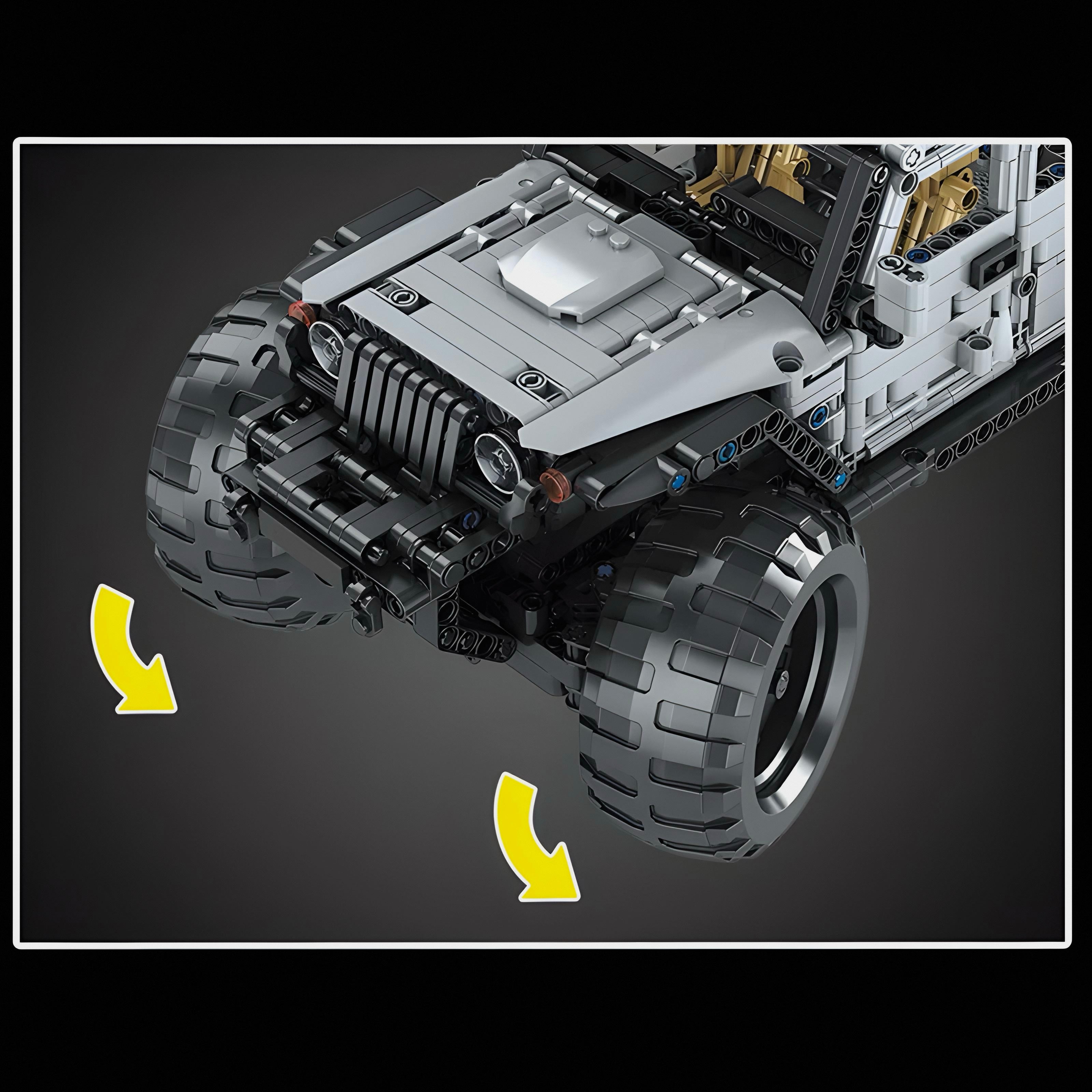 Ferngesteuerter übergroßer Offroader | 1289 Stück