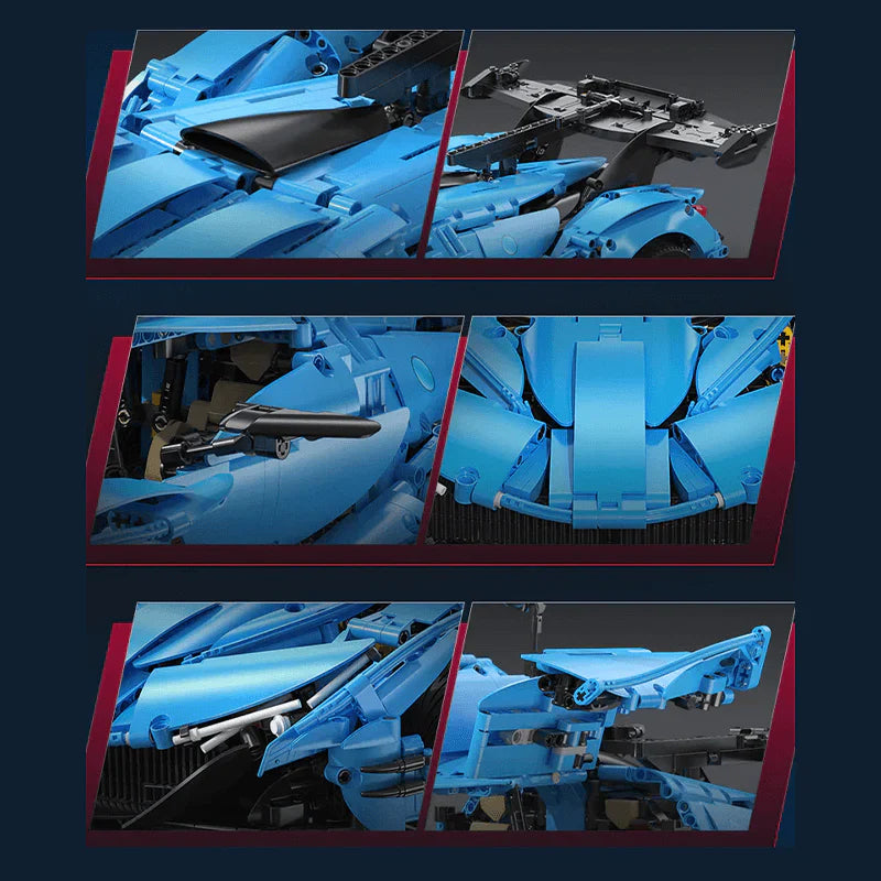 Blue Edition V12 Hypercar | 3864 Stück