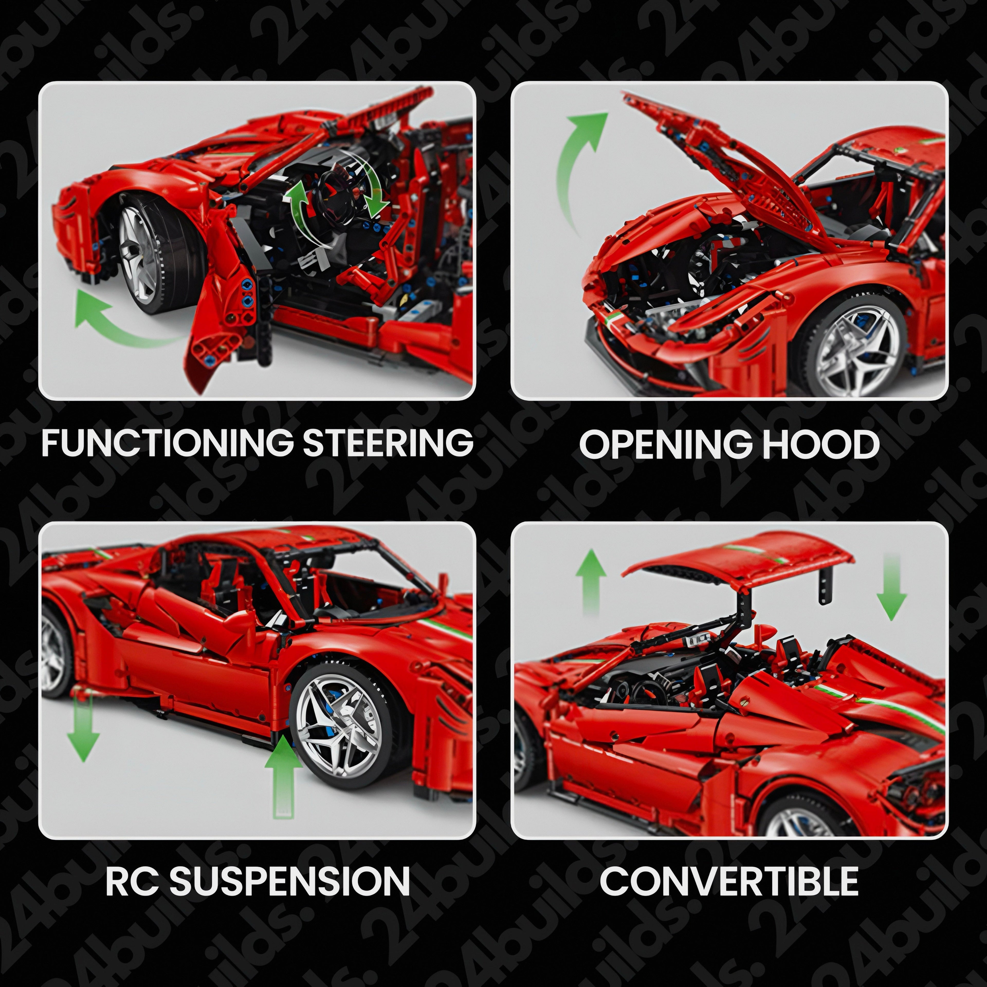 Der ultimative F8 Spider | 3780 Stück