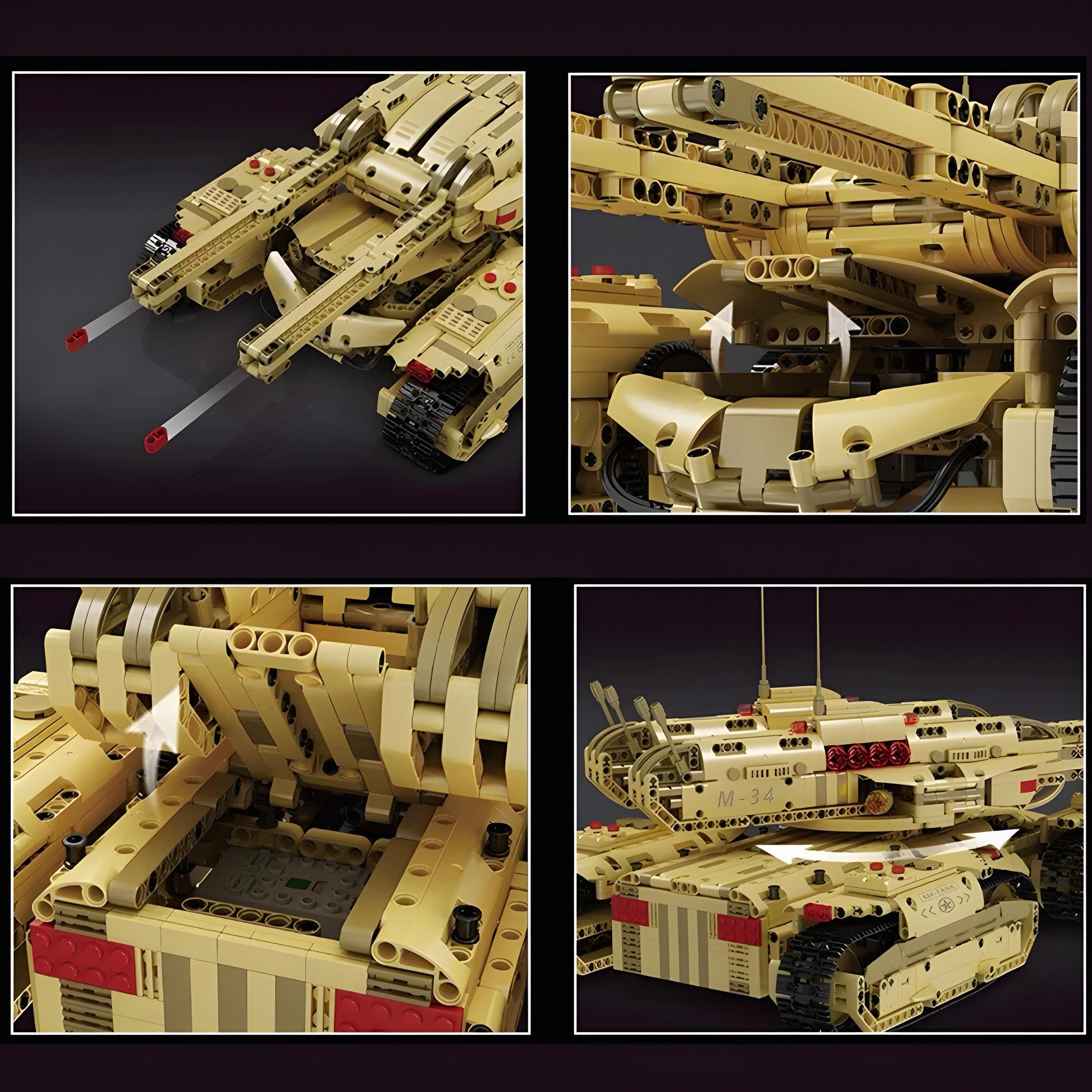 Ferngesteuerter Army 4-Track-Panzer | 3294 Stück