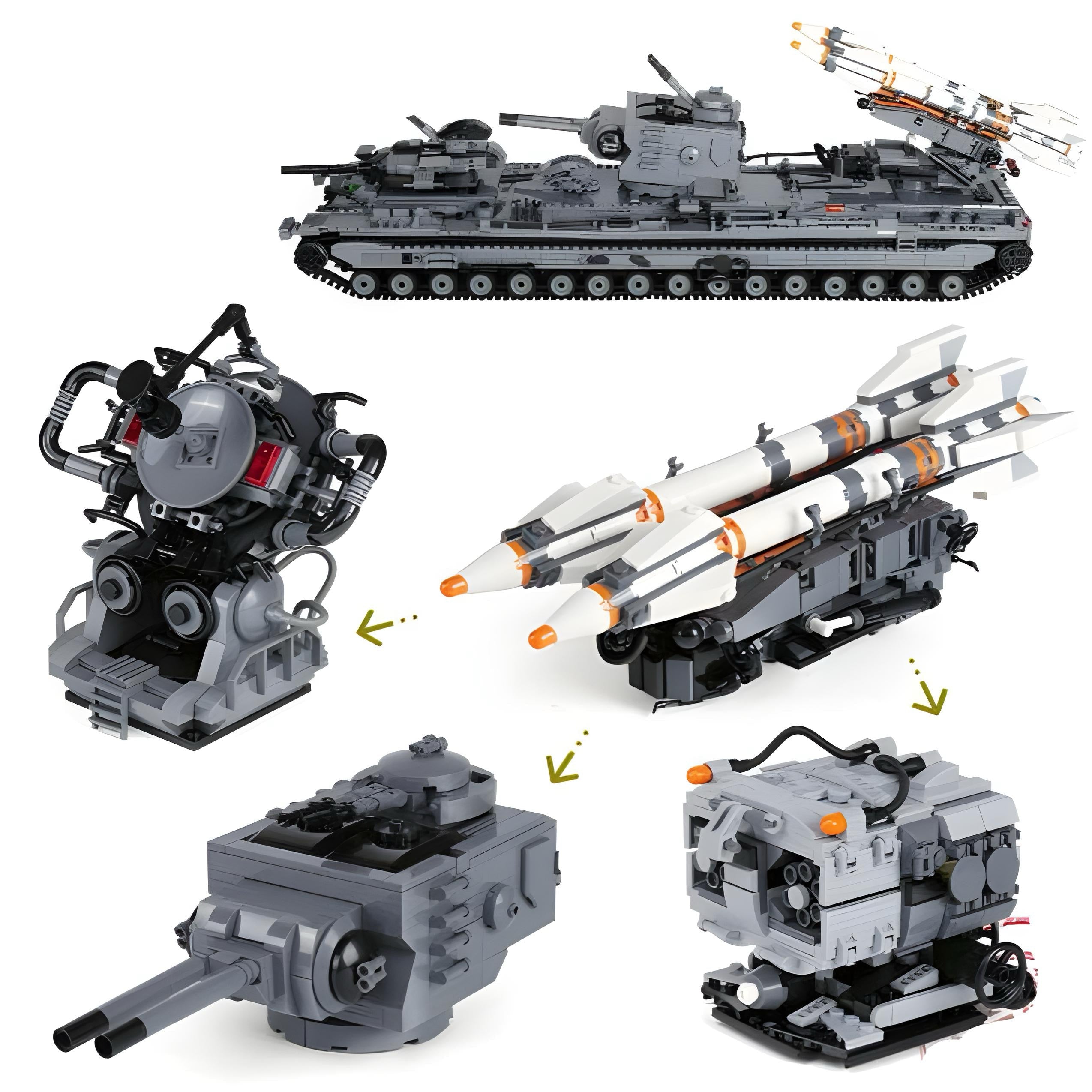 Raketenträgerpanzer | 3665 Stück