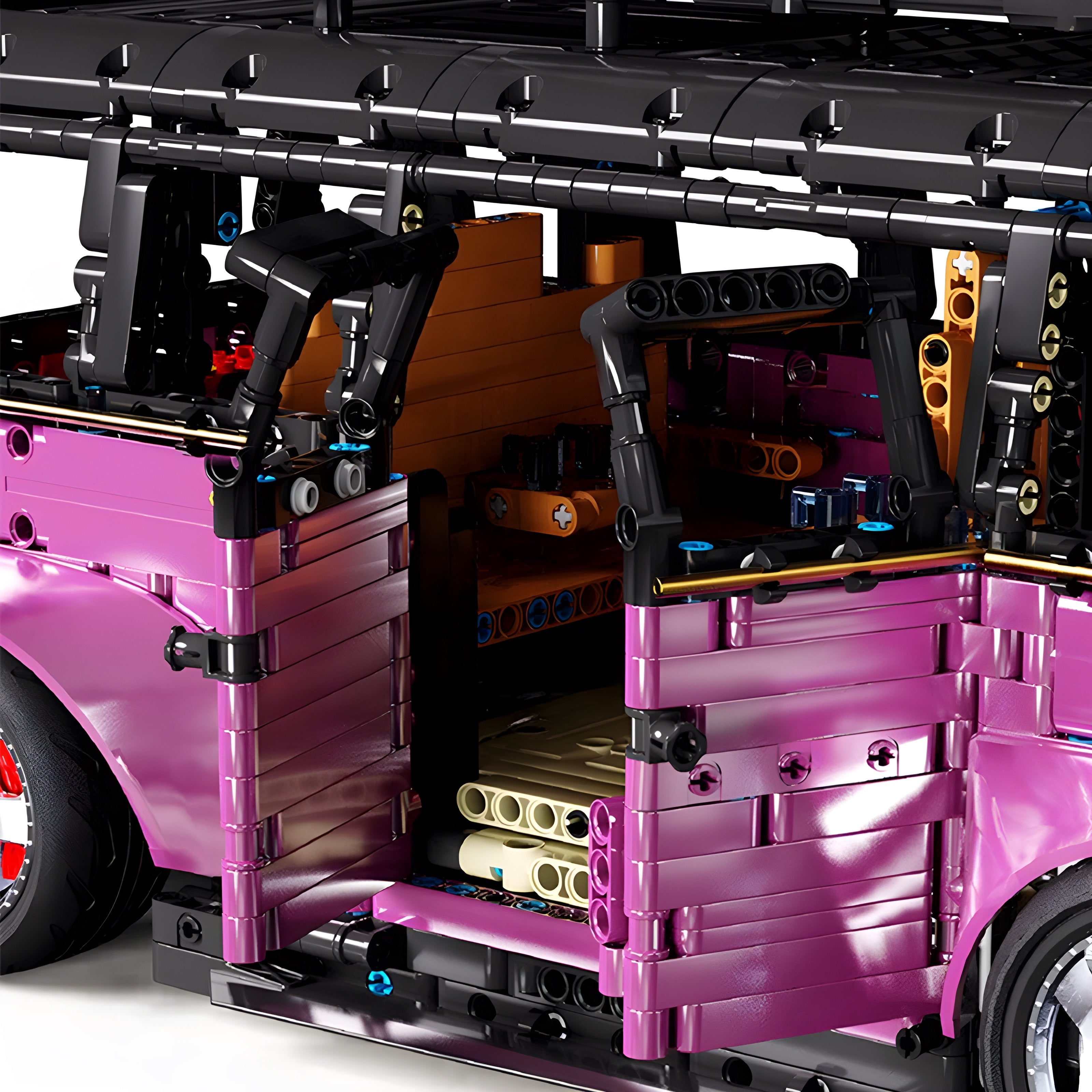 Widebody Satin Purple Campervan | 3298 Stück