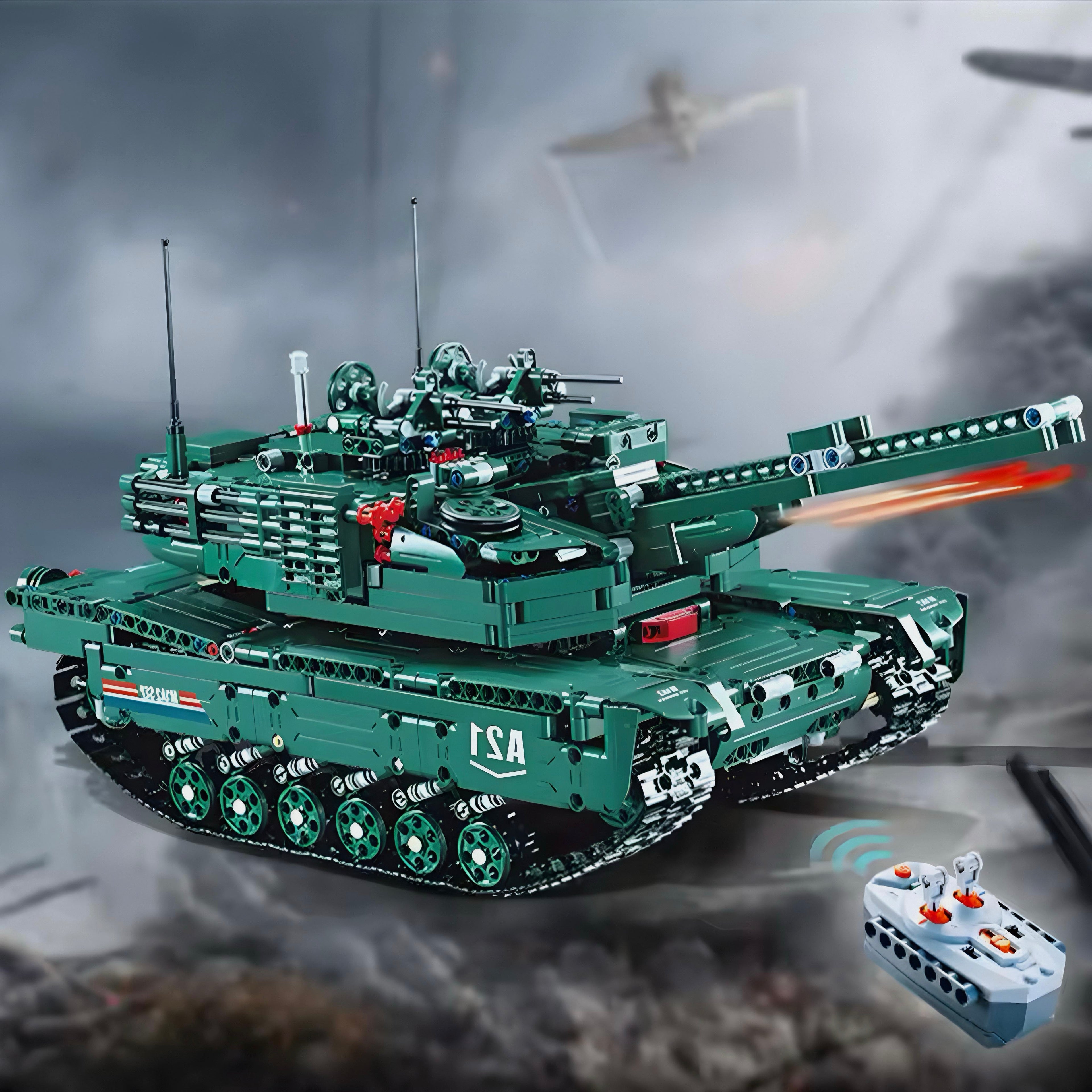 M1-A2 Ferngesteuerter Panzer | 1500 Stück