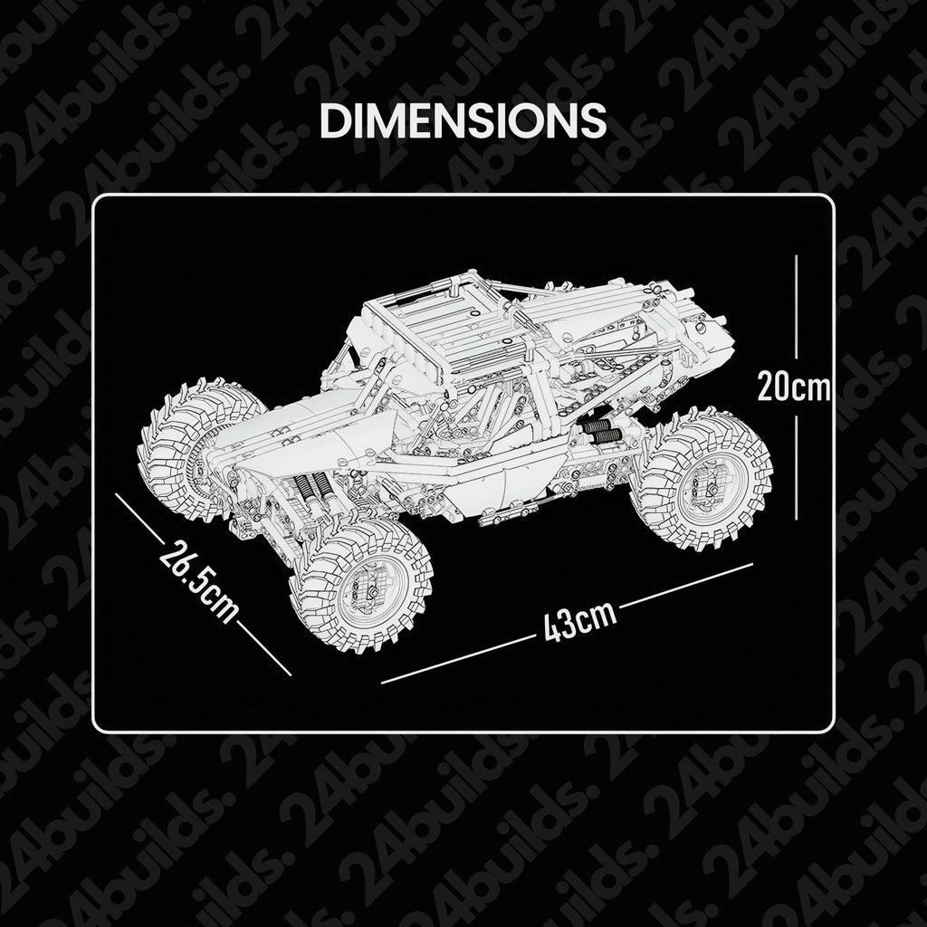 Ferngesteuerter Offroad-Buggy | 1880 Stück