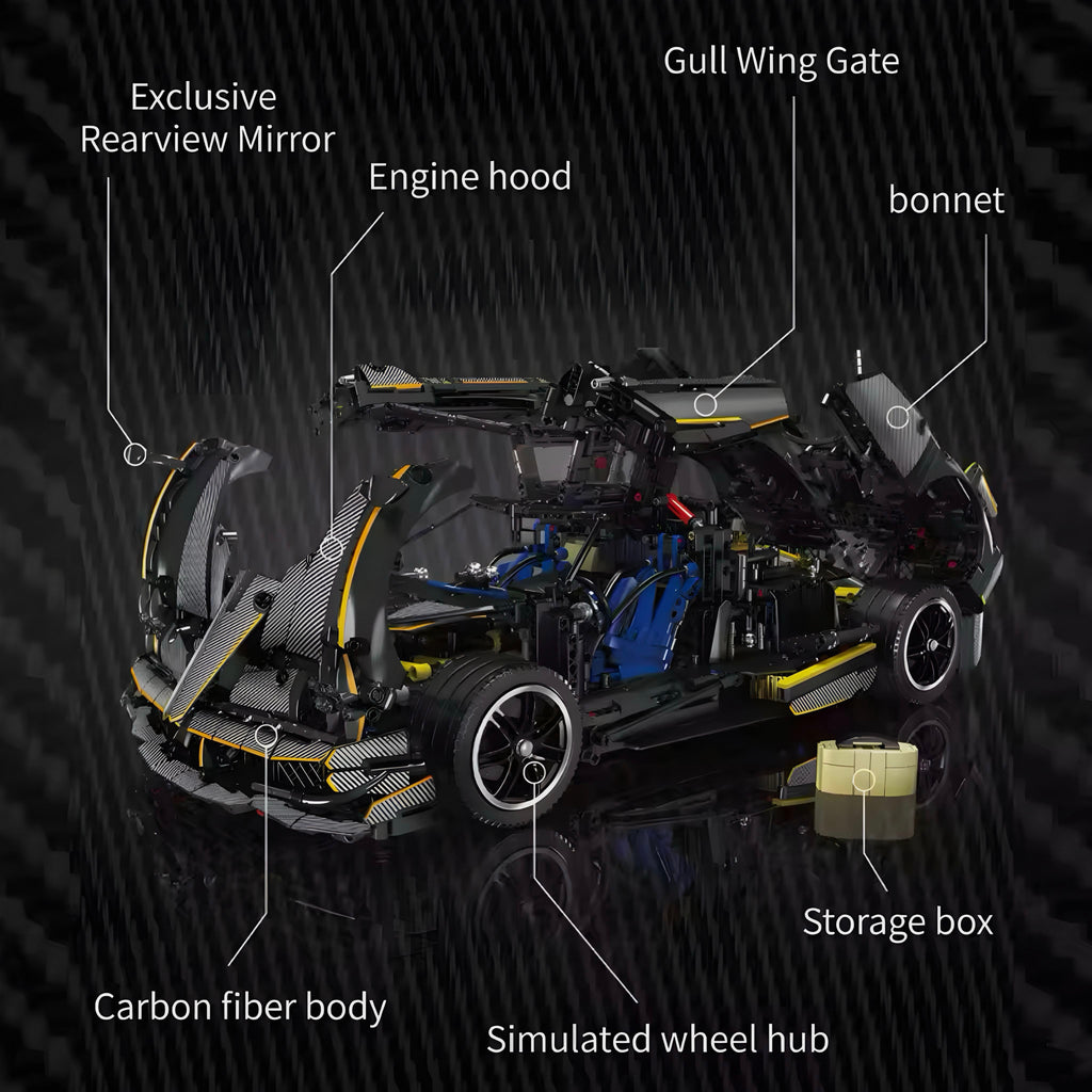 Huayra Carbon Fiber Edition für Sammler | 4802 Stück