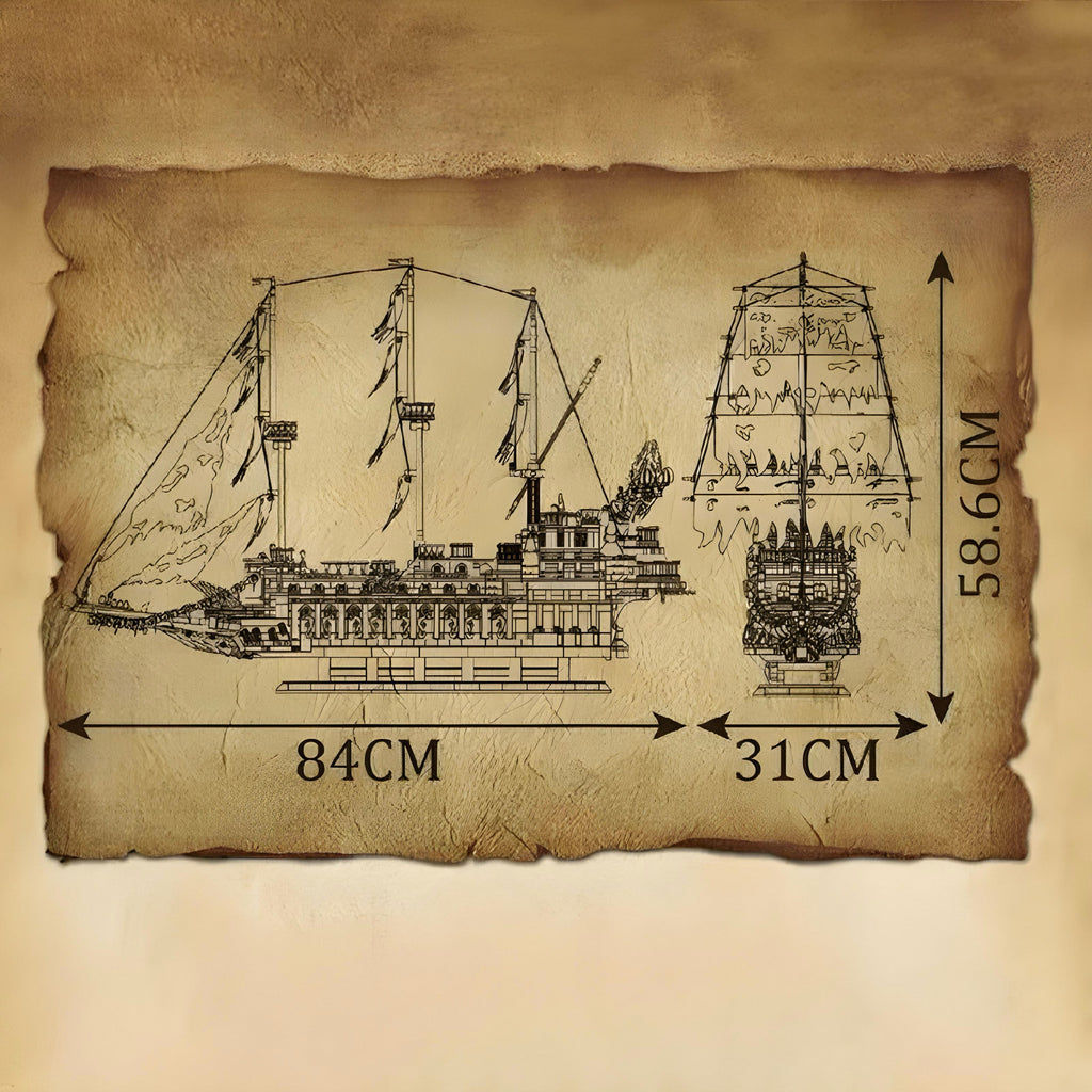 Das ultimative Piratenschiff | 4362 Stück