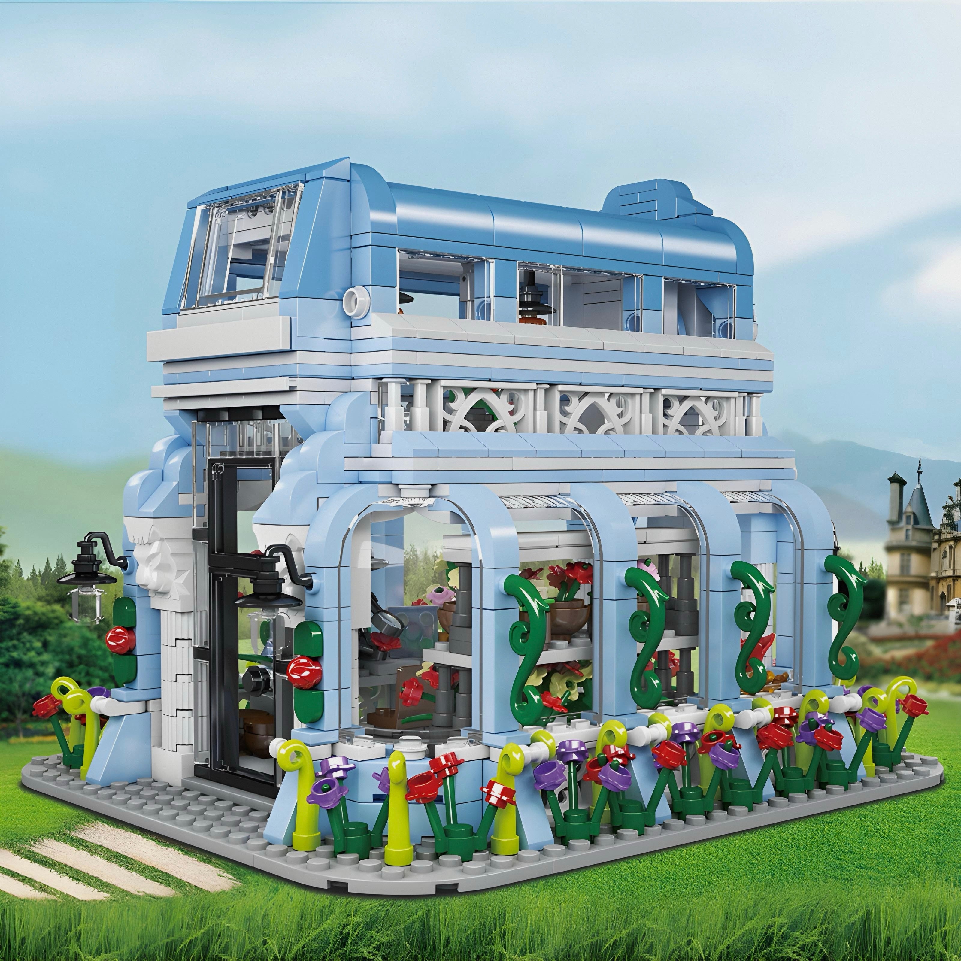 Grünes Haus | 1290 Stück