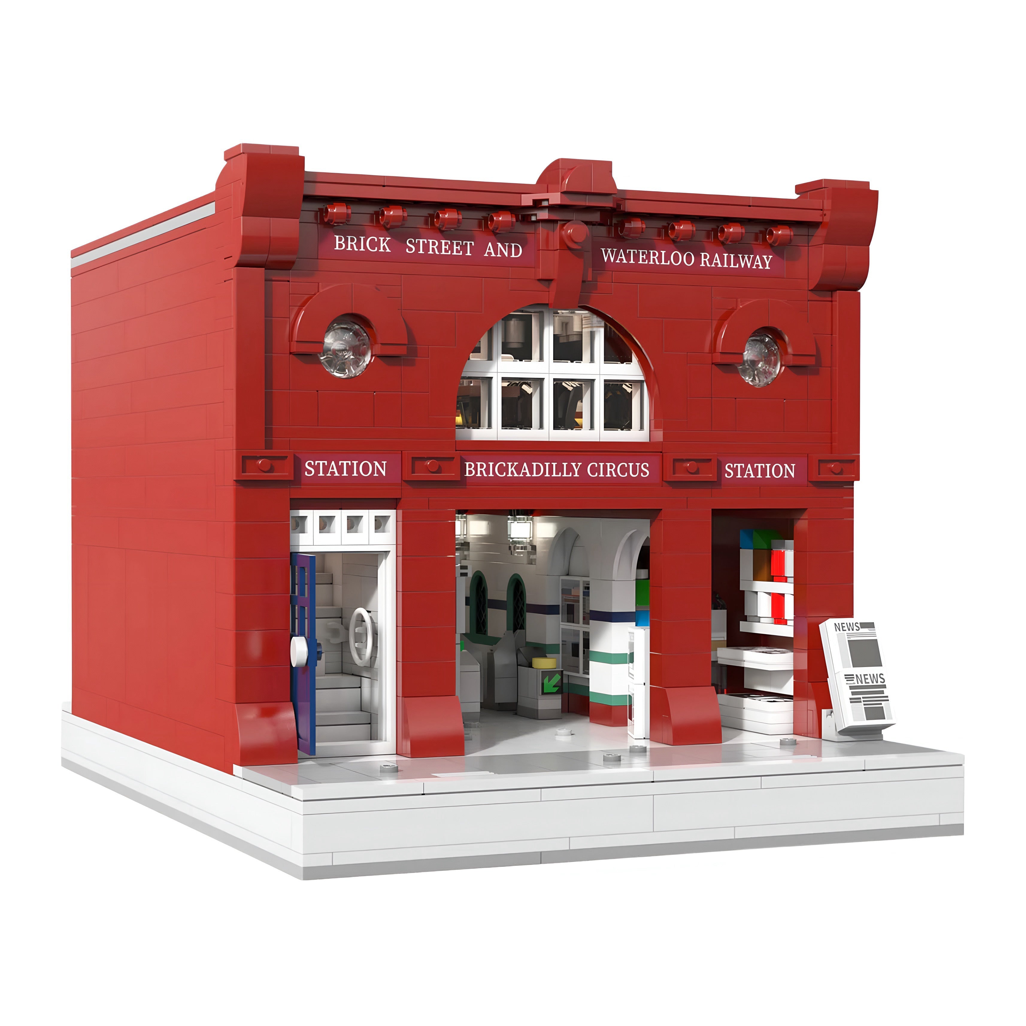 Londoner U-Bahn-Station | 1834 Stück