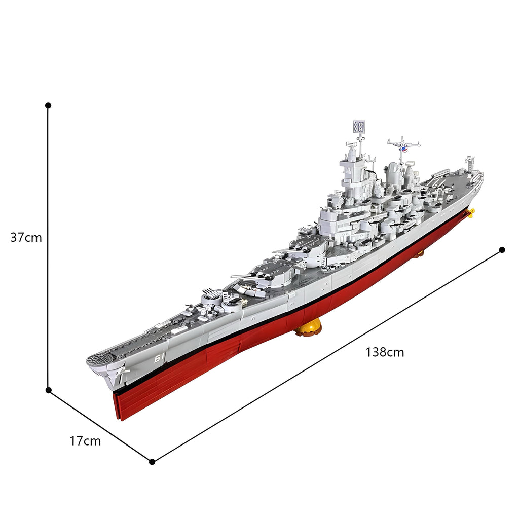 Schlachtschiff USS Iowa BB-61 | 8042 Stück