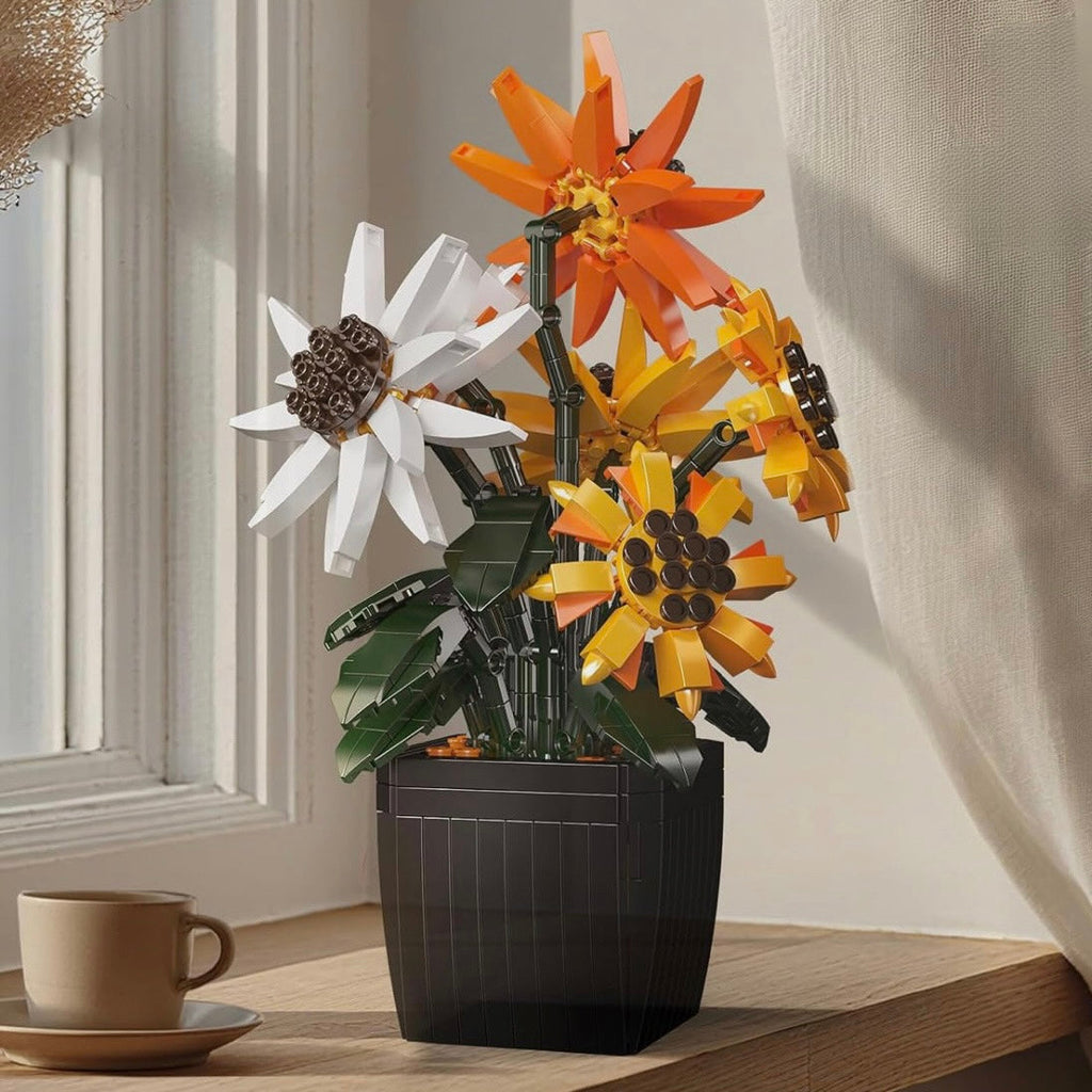 Sonnenblumenblütentopf | 858 Stück
