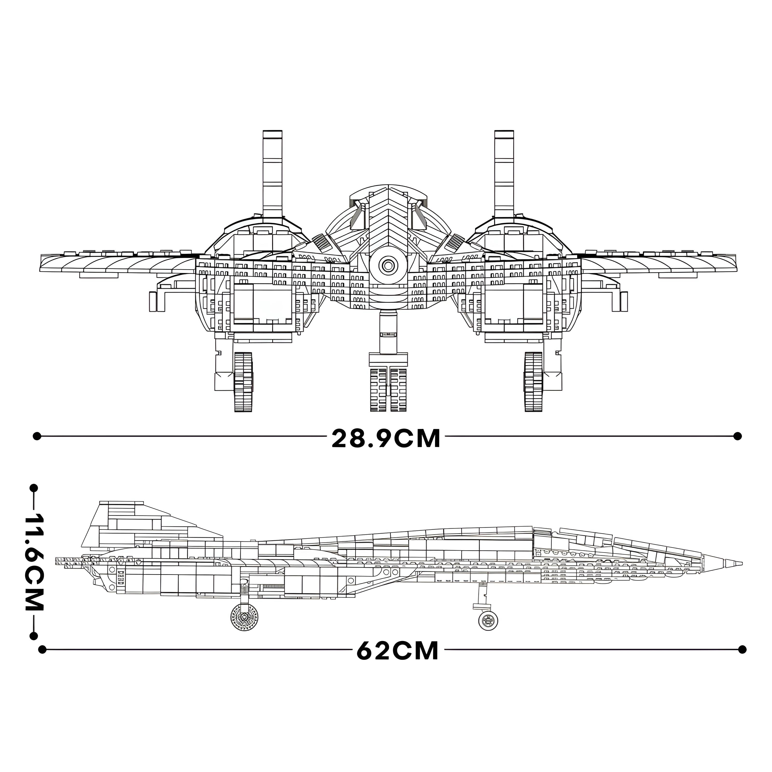Aufklärungsflugzeug SR-72 | 2073 Stück