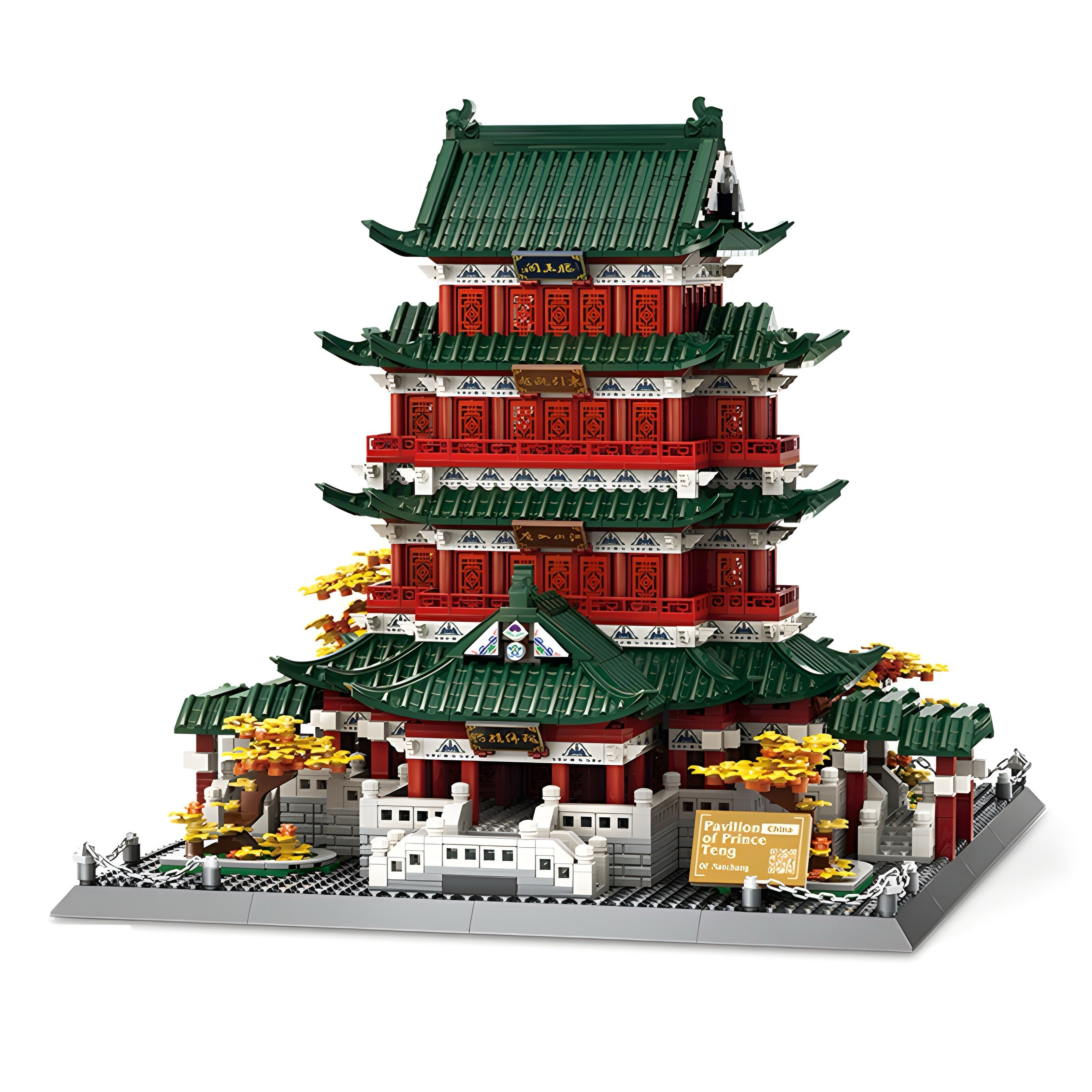 Pavillon von Prinz Teng | 2802 Stück