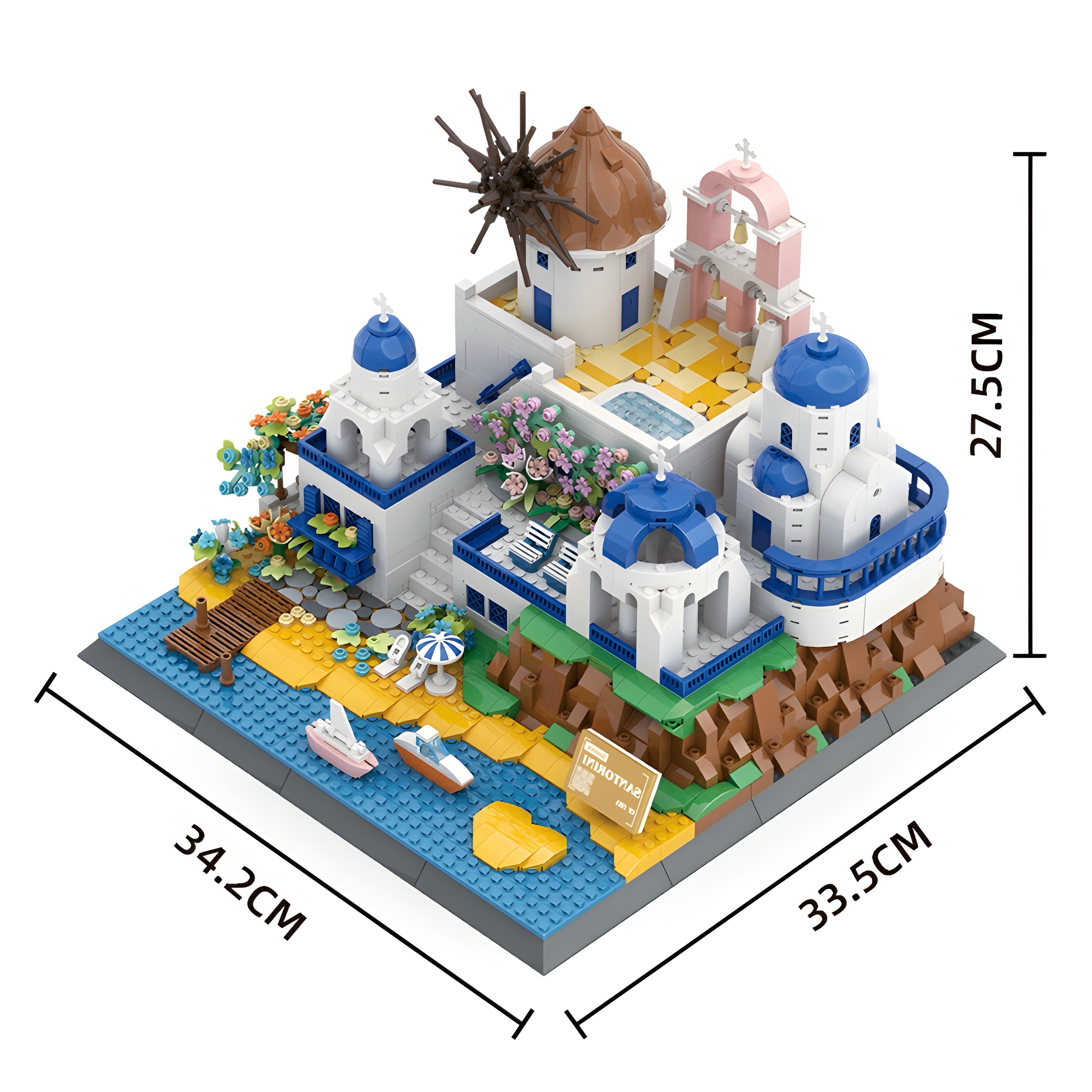 Santorini-Ebenen | 1376 Stück