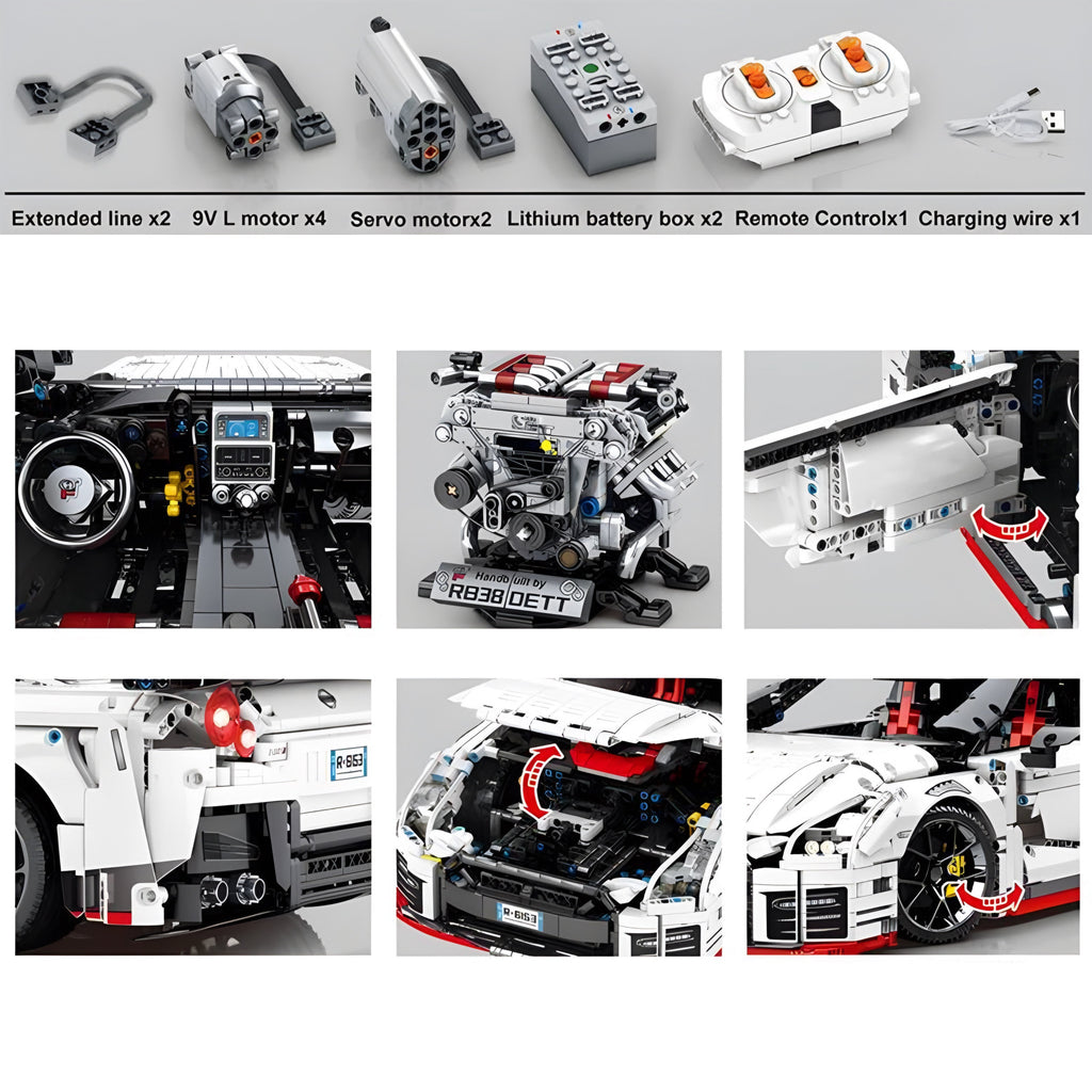 Ferngesteuerter R35 GTR | 4097 Stück