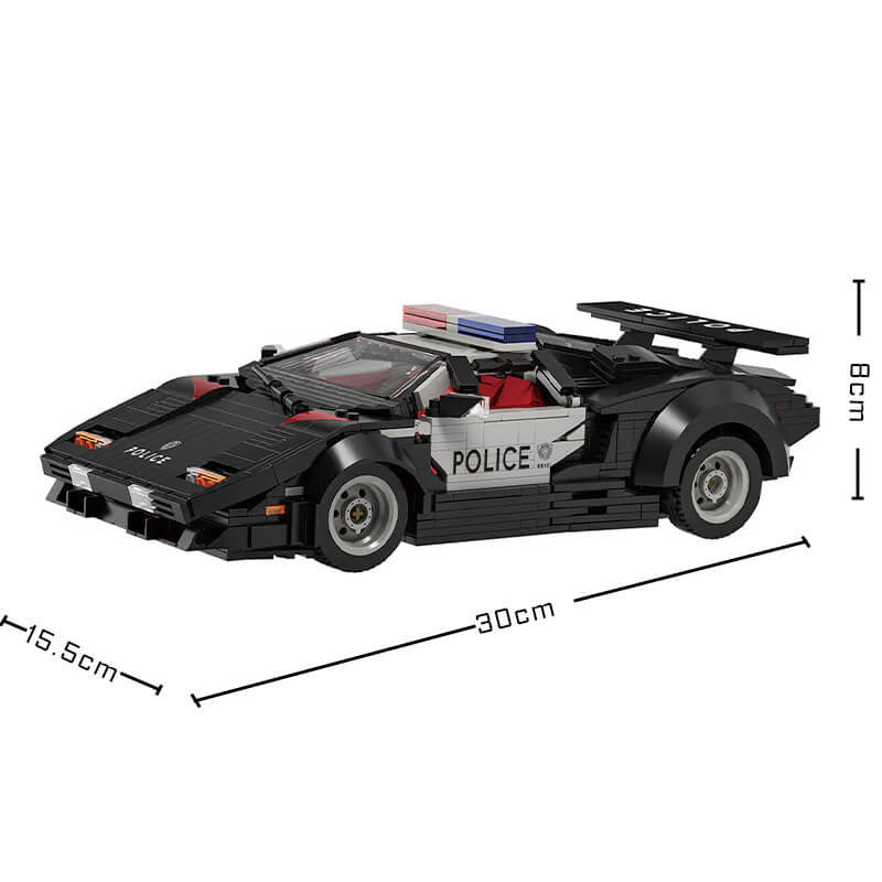 Polizei-Edition Countach | 1384 Stück