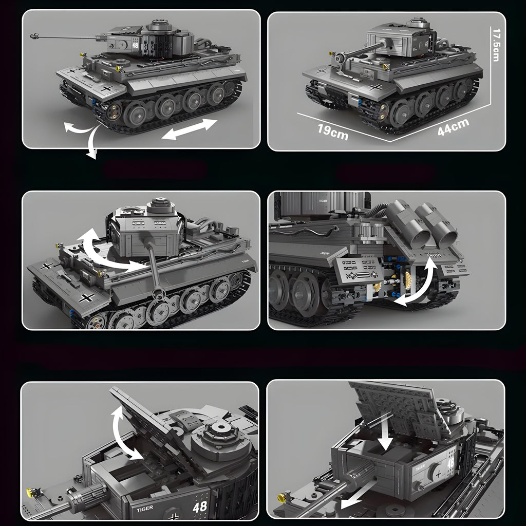 Ferngesteuerter Tigerpanzer | 2236 Stück