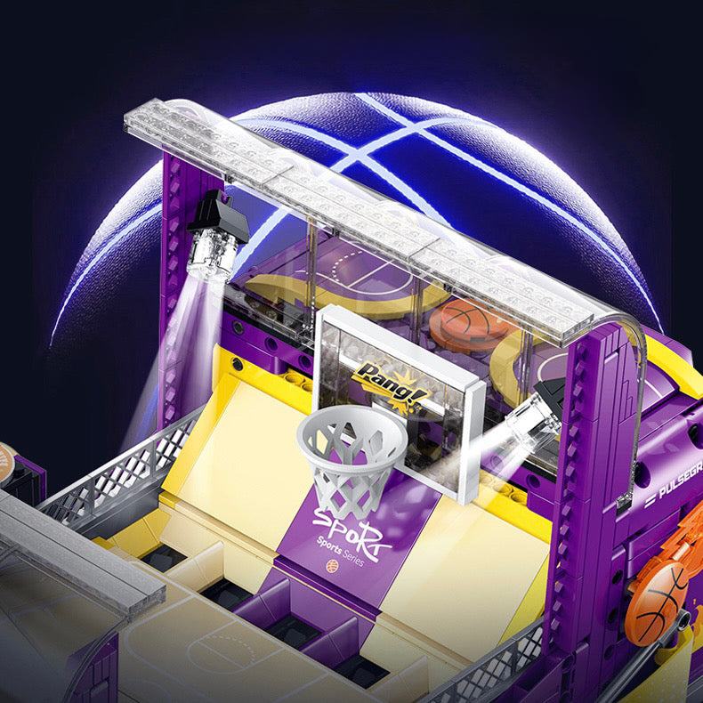 Interaktiver Basketballplatz | 2036 Stück