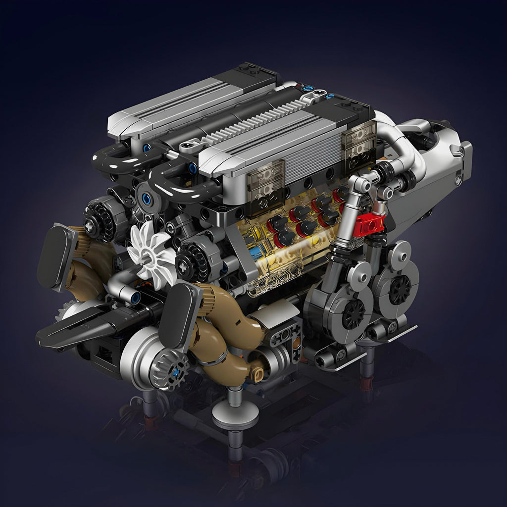 Motorisierter W16-Motor | 958 Stück