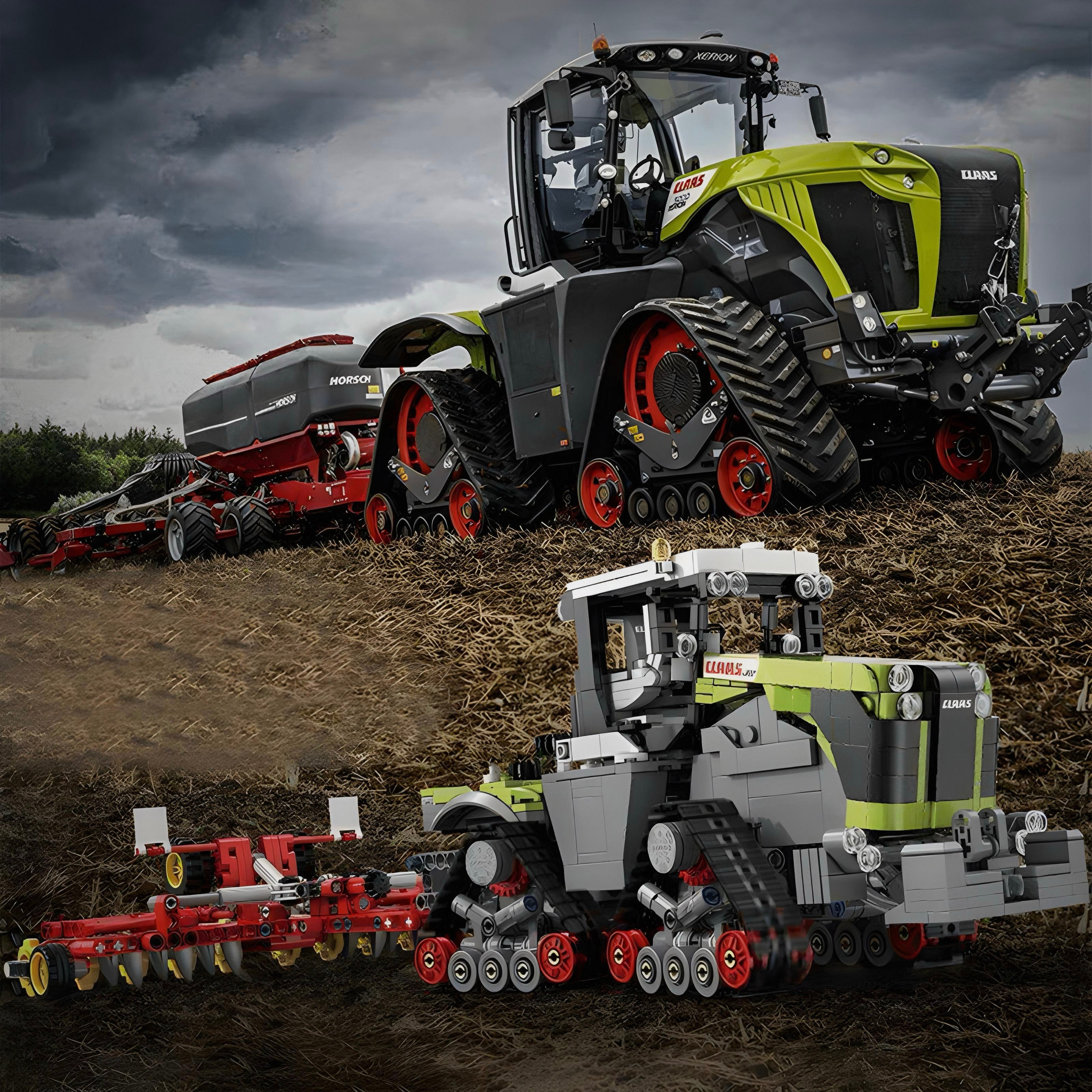 Claas Xerion 5000 Trac TS | 1336 Stück