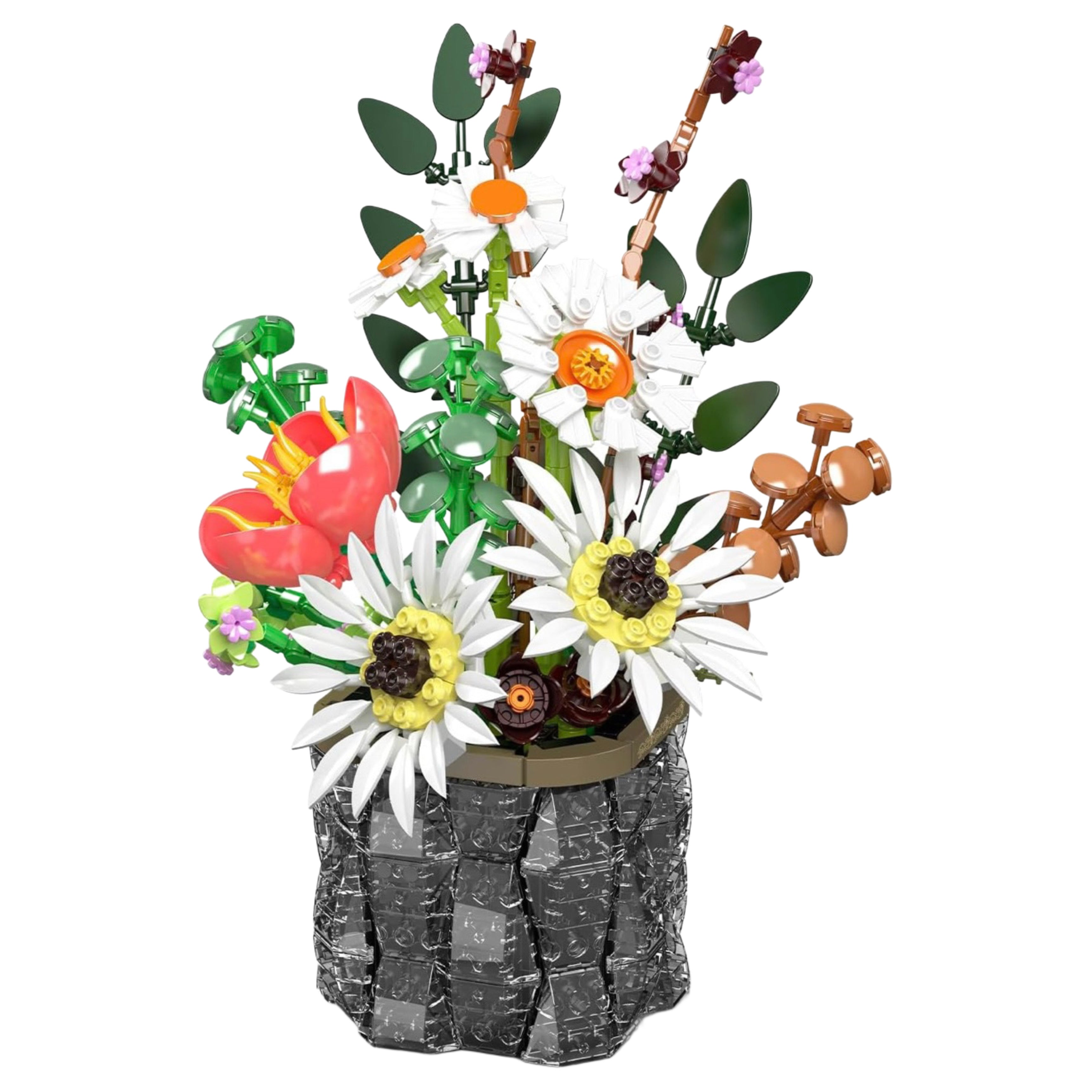 Blühender Blumentopf | 1158 Stück