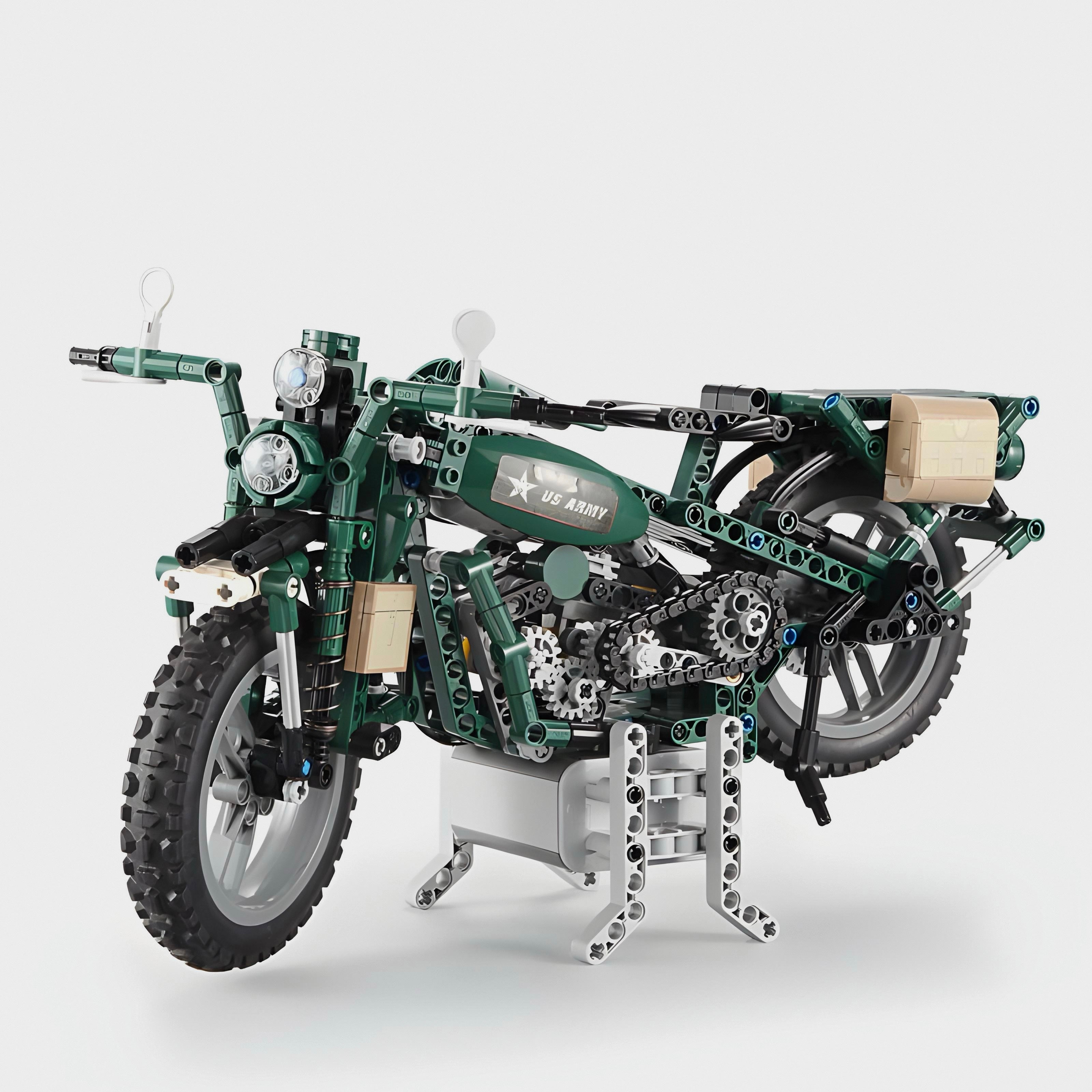 Elektrisches Motorrad aus dem Zweiten Weltkrieg | 550 Stück