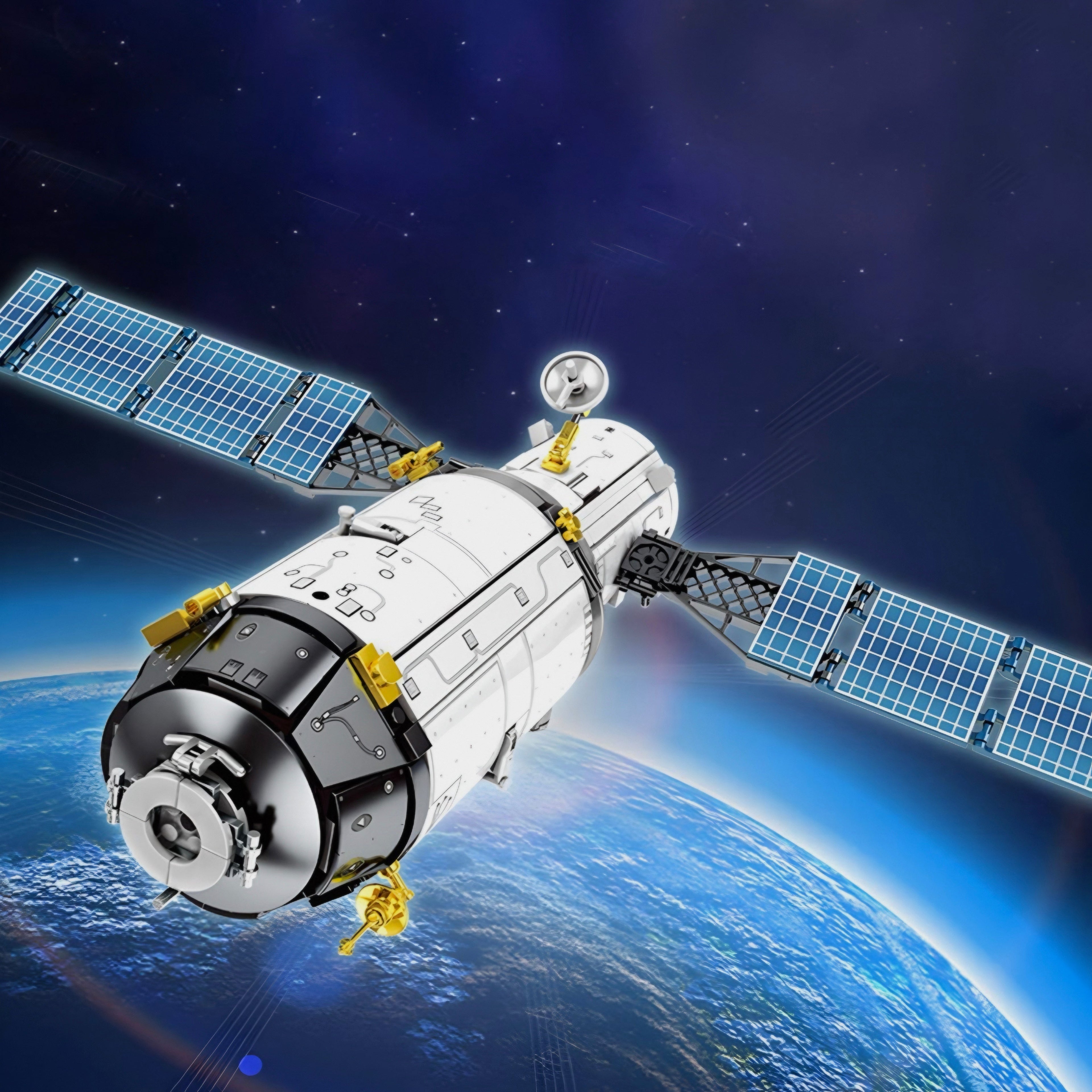 Raumsonde Tiangong 1 | 1002 Stück