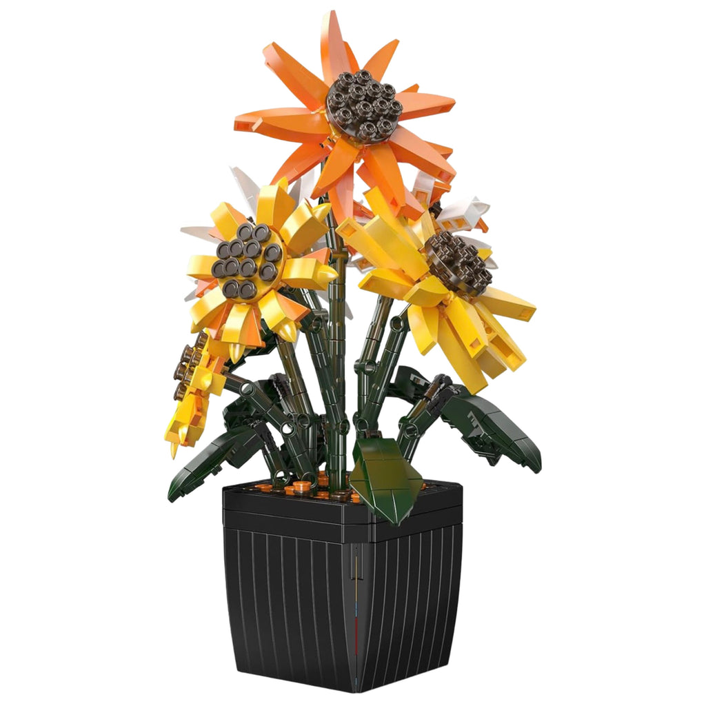 Sonnenblumenblütentopf | 858 Stück