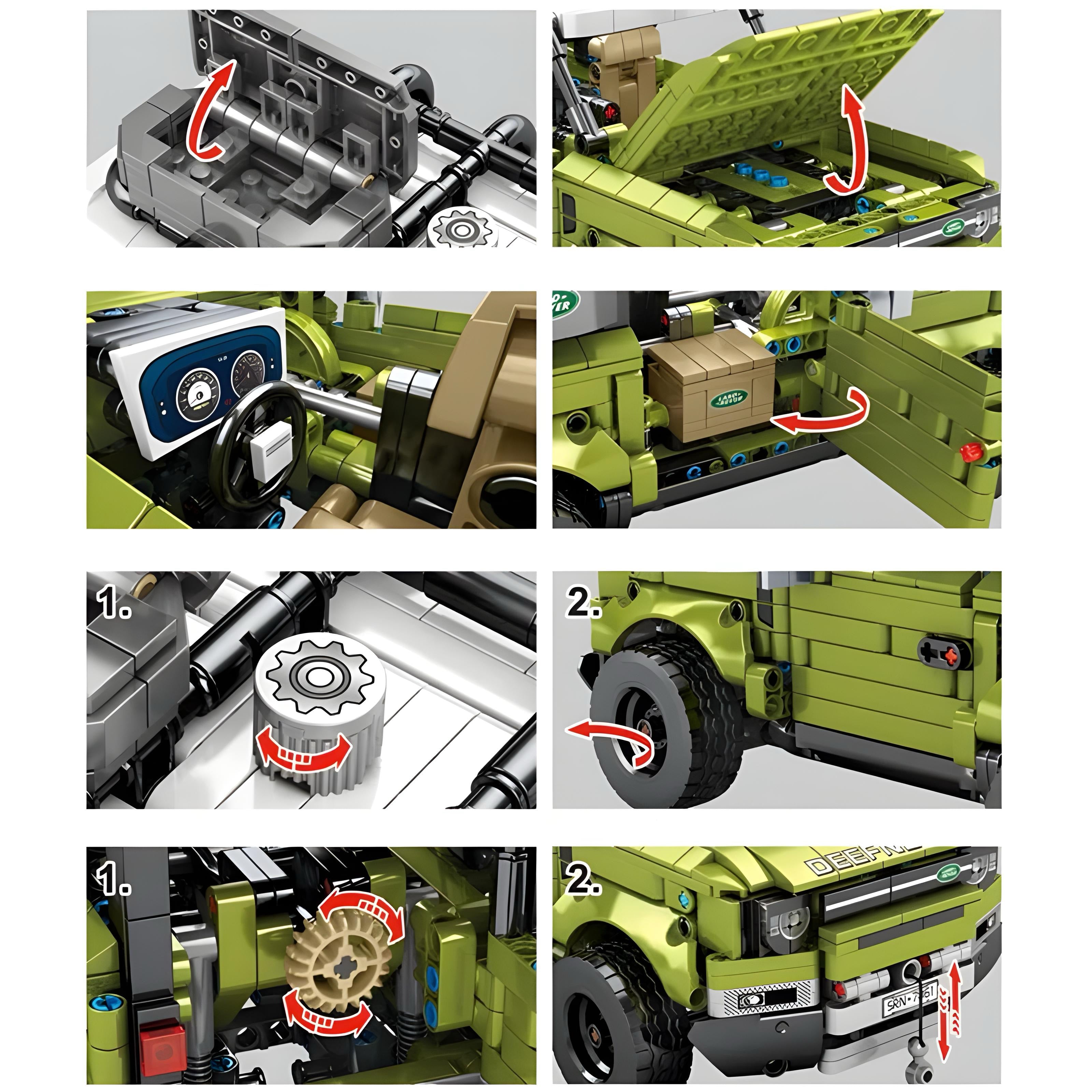 Britischer Offroader | 1286 Stück