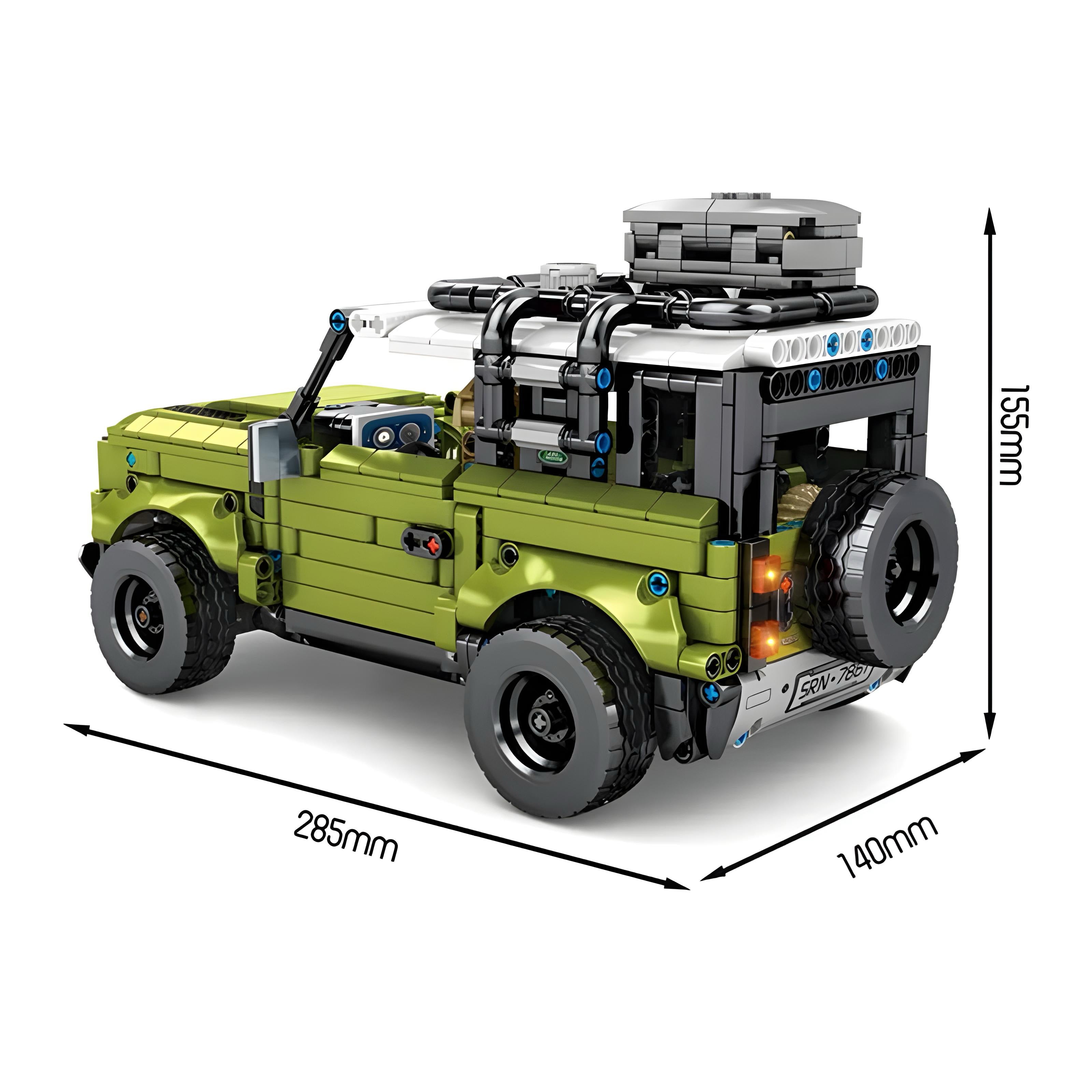 Britischer Offroader | 1286 Stück