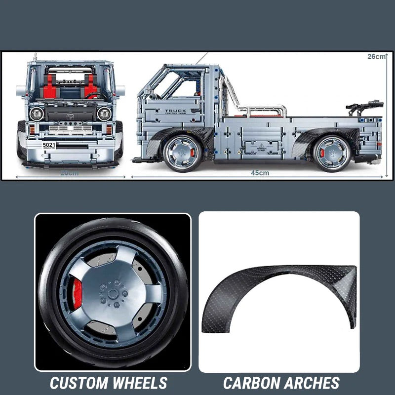 Großer japanischer 2JZ-Truck | 2492 Stück
