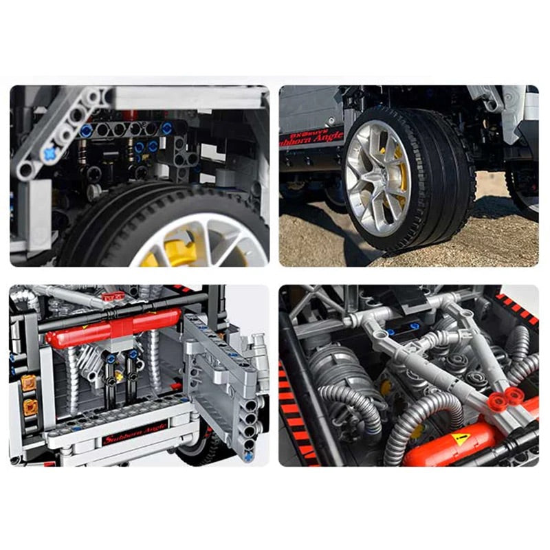 6x6 britischer Offroader | 3082 Stück