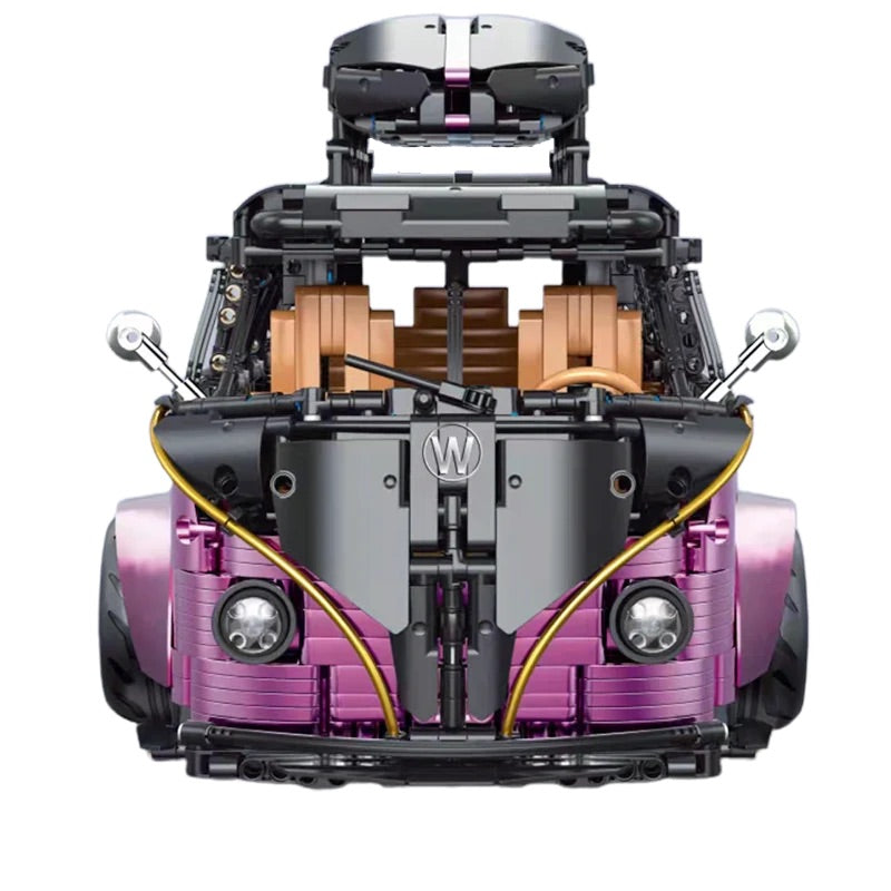 Widebody Satin Purple Campervan | 3298 Stück