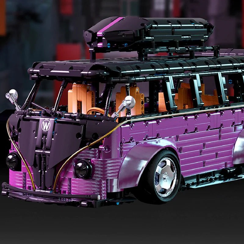 Widebody Satin Purple Campervan | 3298 Stück