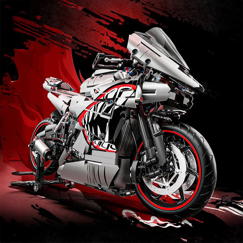 Japanisches Shark Performance-Motorrad | 2128 Stück