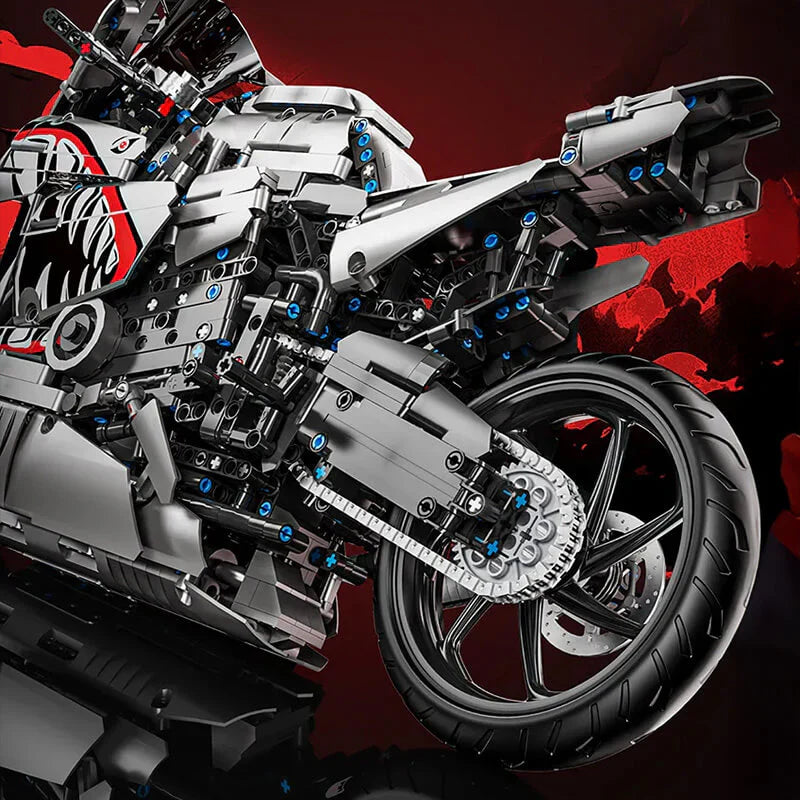 Japanisches Shark Performance-Motorrad | 2128 Stück