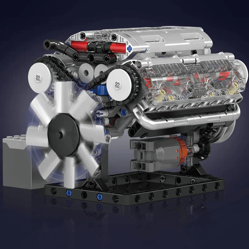 Motorisierter V8-Motor | 534 Stück