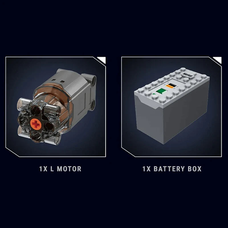 Motorisierter V8-Motor | 534 Stück