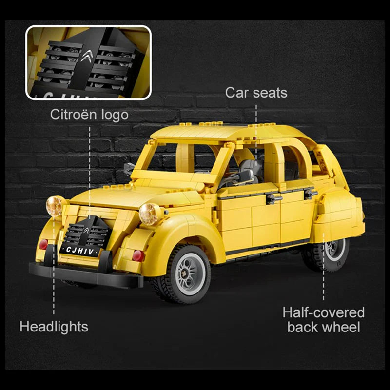 Ferngesteuerter Citroën 2CV | 1238 Stück