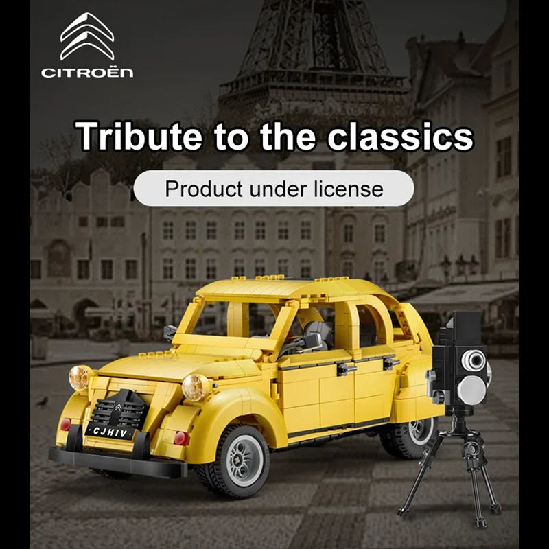 Ferngesteuerter Citroën 2CV | 1238 Stück