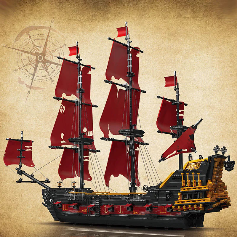 Piratenschiff aus dem 18. Jahrhundert | 3138 Stück